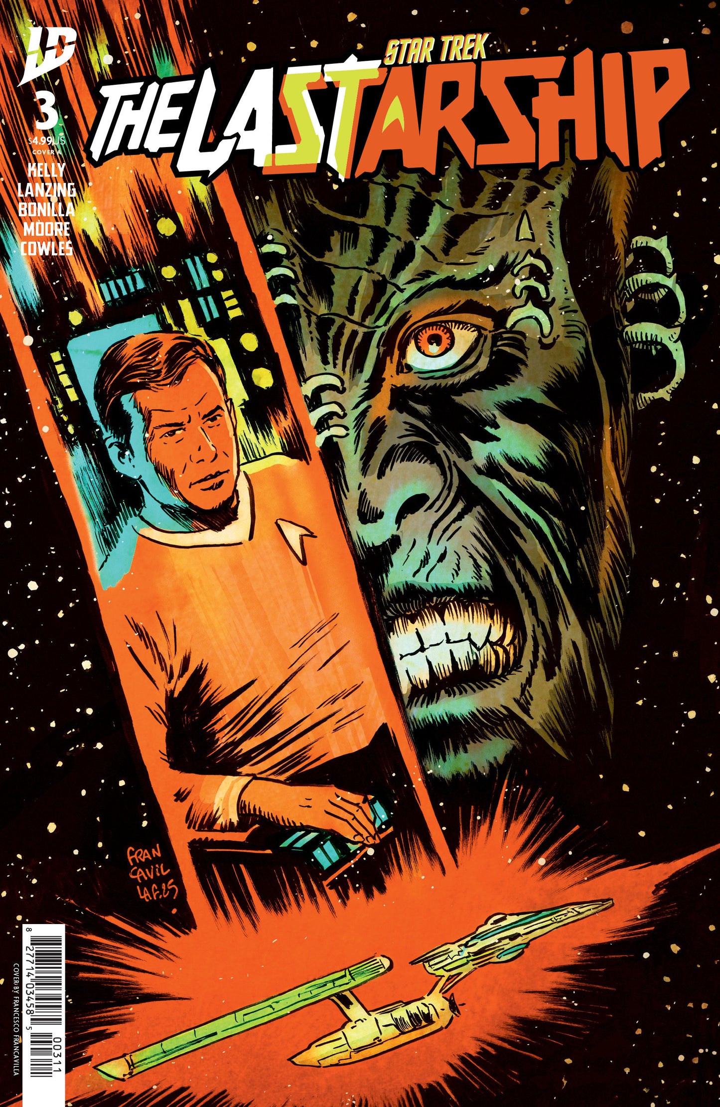 Star Trek: The Last Starship #3 Cover A (Francavilla) (NM)