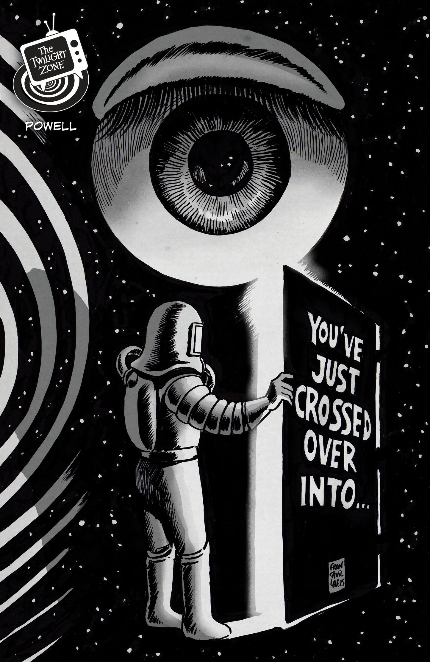 The Twilight Zone #4 Variant B (Francavilla Connecting Cover) (NM)