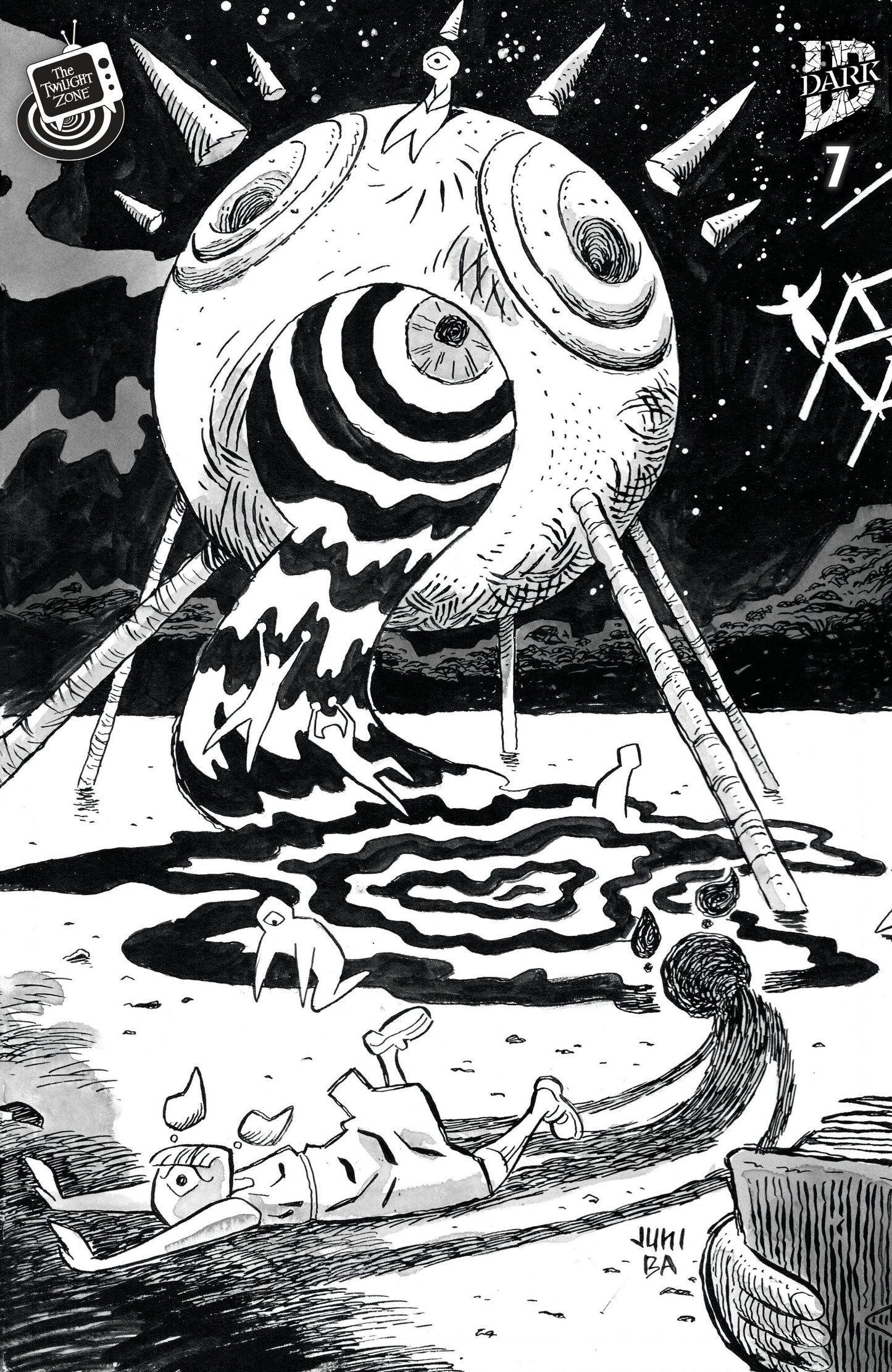 The Twilight Zone #7 Variant B (Ba Connecting Cover) (NM)