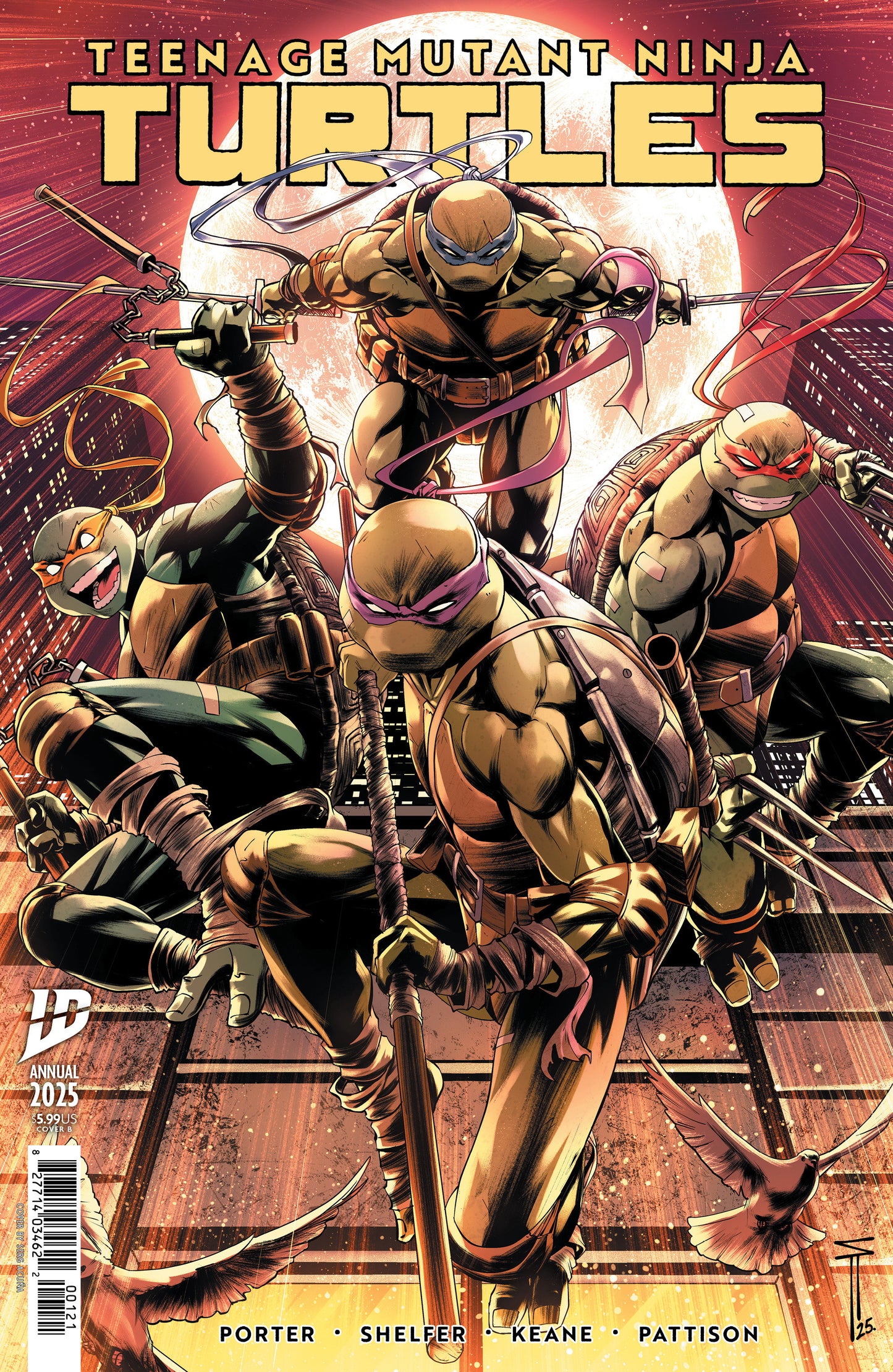 Teenage Mutant Ninja Turtles: Annual 2025 Variant B (Acuña) (NM)