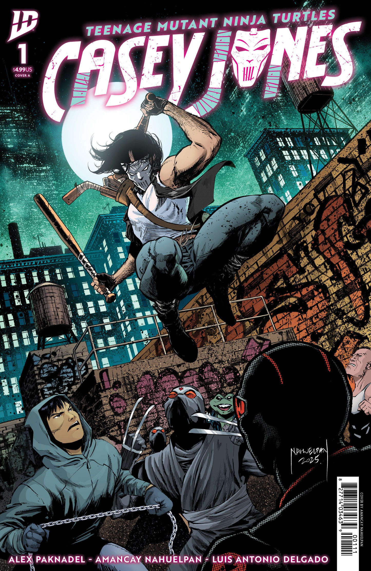 Teenage Mutant Ninja Turtles: Casey Jones #1 Cover A (Nahuelpan) (NM)