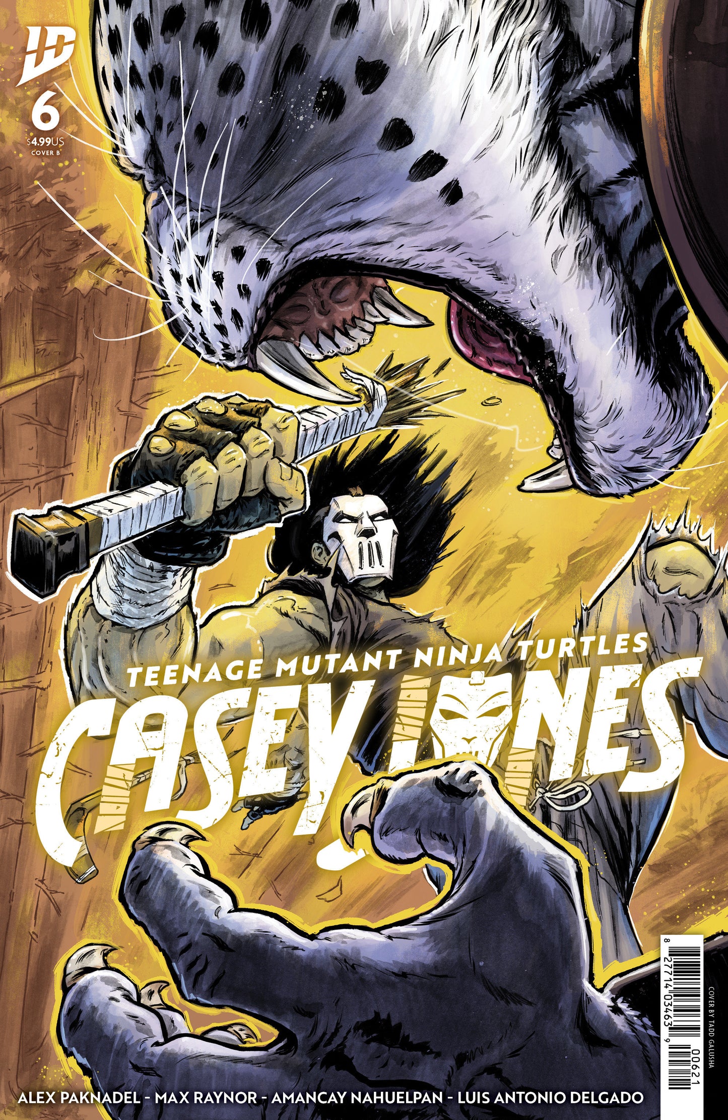 Teenage Mutant Ninja Turtles: Casey Jones #6 Variant B (Galusha) (NM)