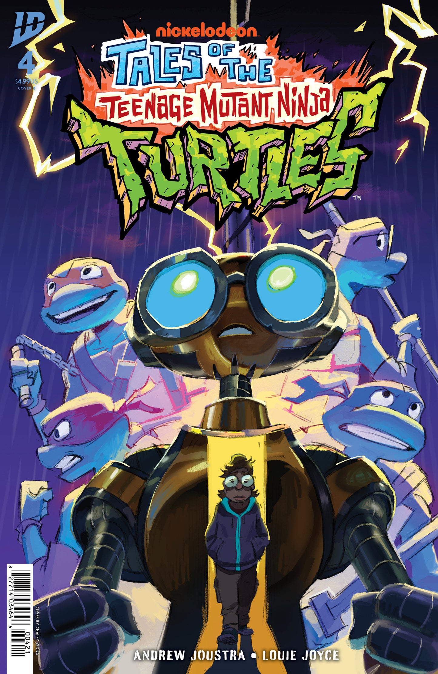 Tales Of The Teenage Mutant Ninja Turtles #4 Variant B (Wong) (NM)