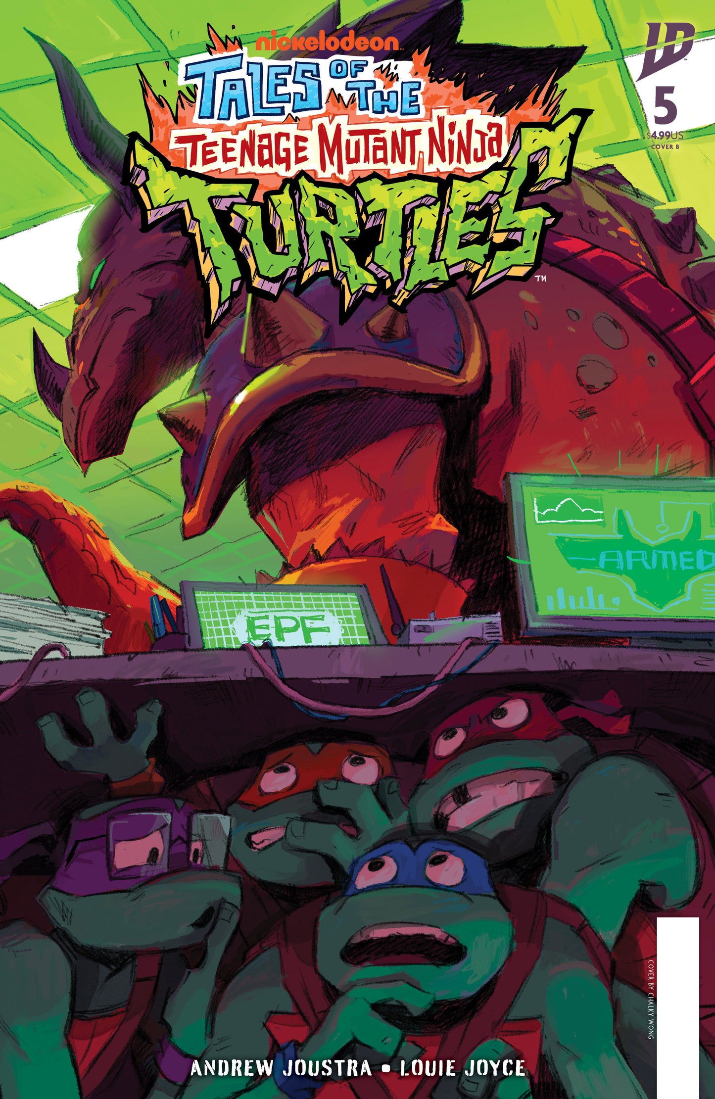 Tales Of The Teenage Mutant Ninja Turtles #5 Variant B (Wong) (NM)