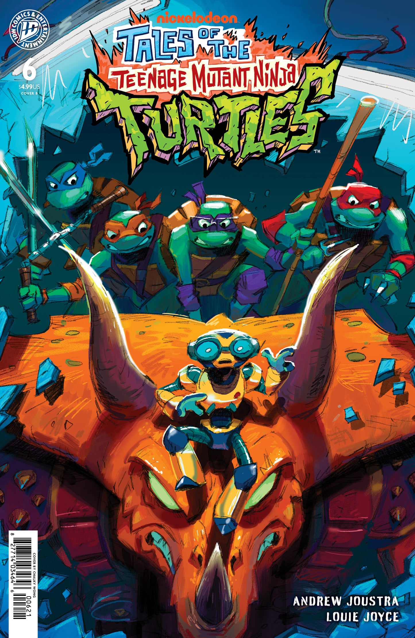 Tales Of The Teenage Mutant Ninja Turtles #6 Variant B (Wong) (NM)