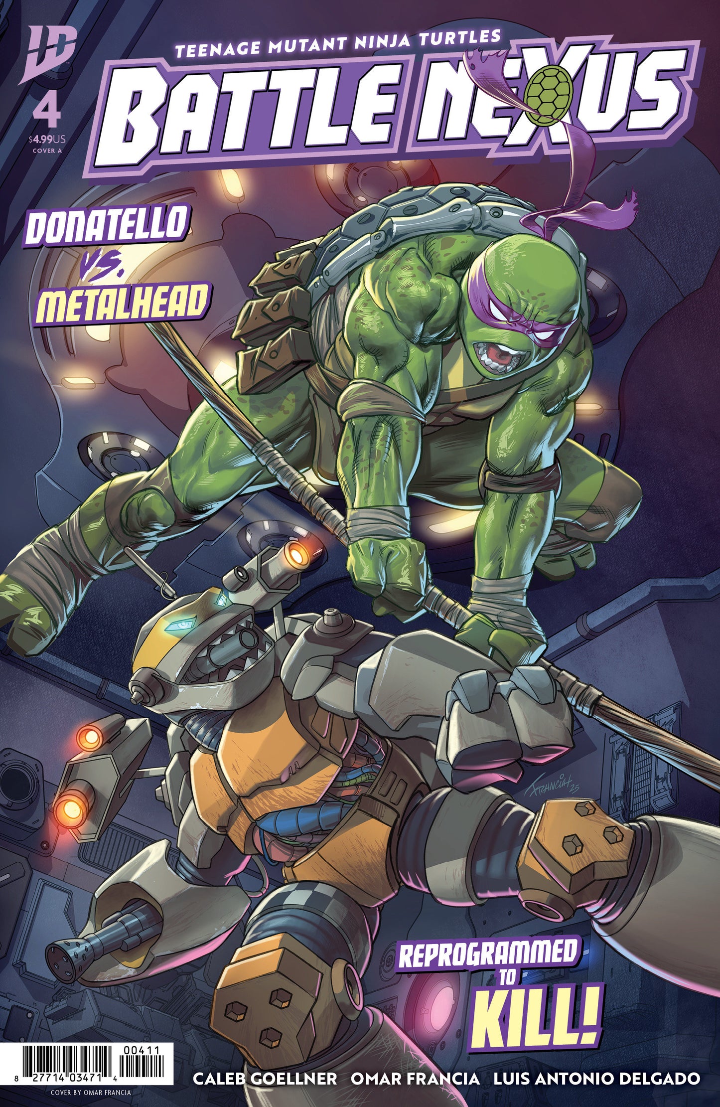 Teenage Mutant Ninja Turtles: Battle Nexus #4 Cover A (Francia) (NM)