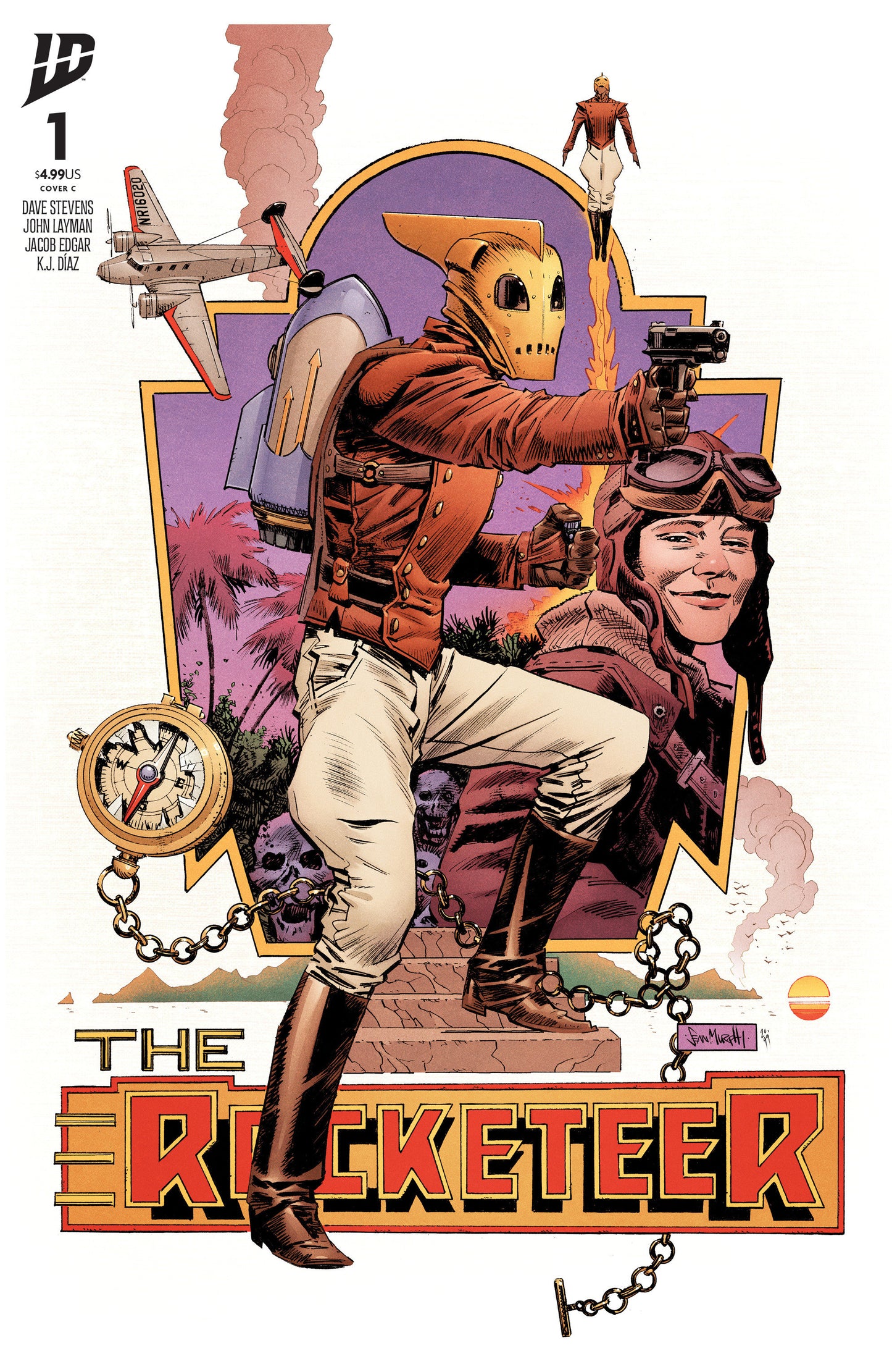 The Rocketeer: The Island #1 Variant C (Murphy) (NM)