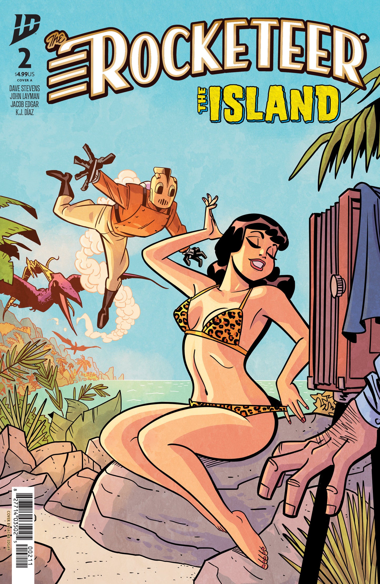 The Rocketeer: The Island #2 Cover A (Edgar) (NM)