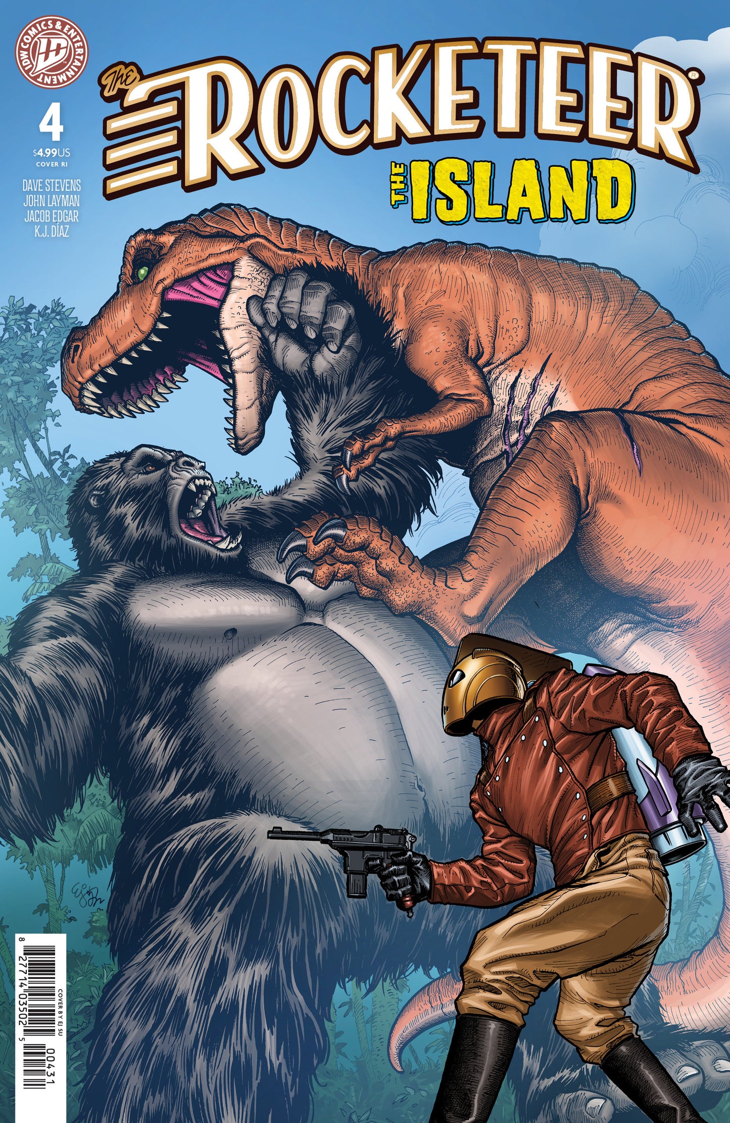 The Rocketeer: The Island #4 1:10 Variant (Su)