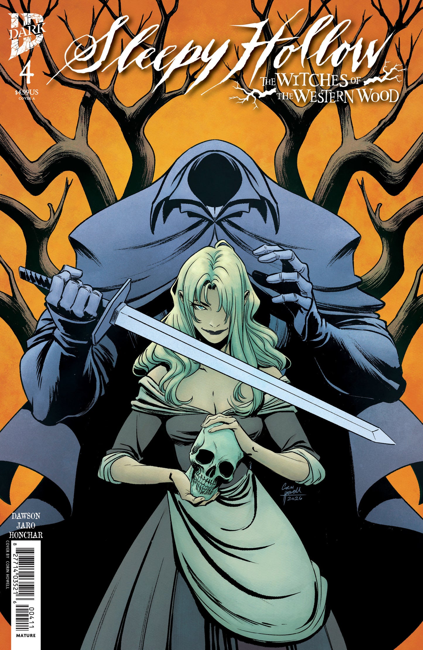 Sleepy Hollow: The Witches Of The Western Wood #4 Cover A (Howell) (NM)