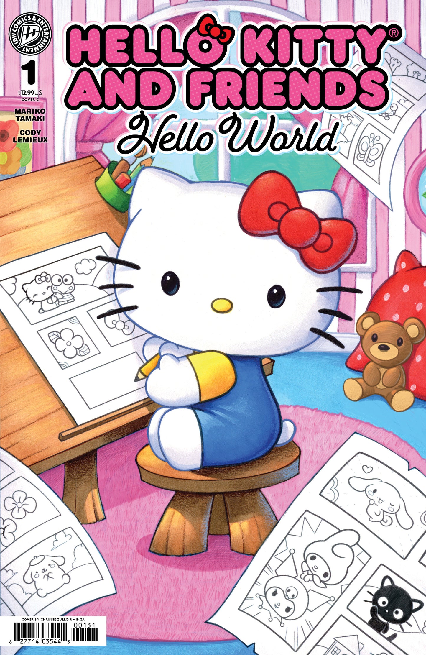 Hello Kitty And Friends: Hello World! #1 Variant C Foil (Zullo Uminga) (NM)