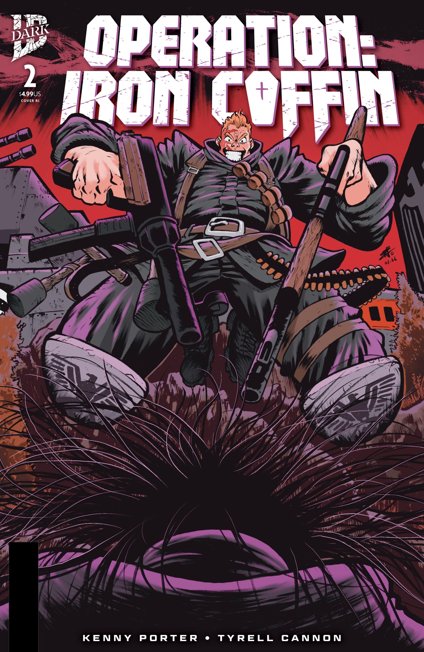 Operation: Iron Coffin #2 1:10 Variant Neo Connecting Variant) (NM)
