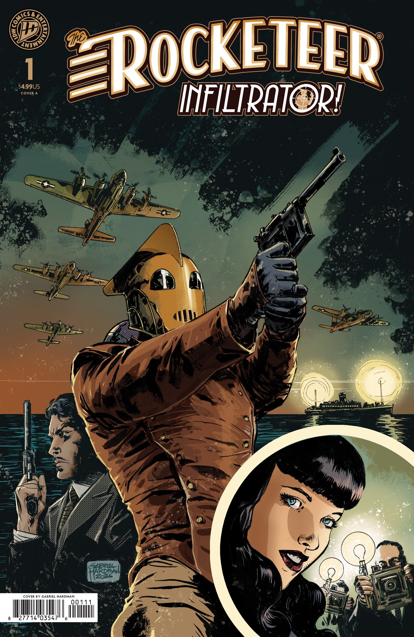 The Rocketeer: Infiltrator! #1 Cover A (Hardman) (NM)