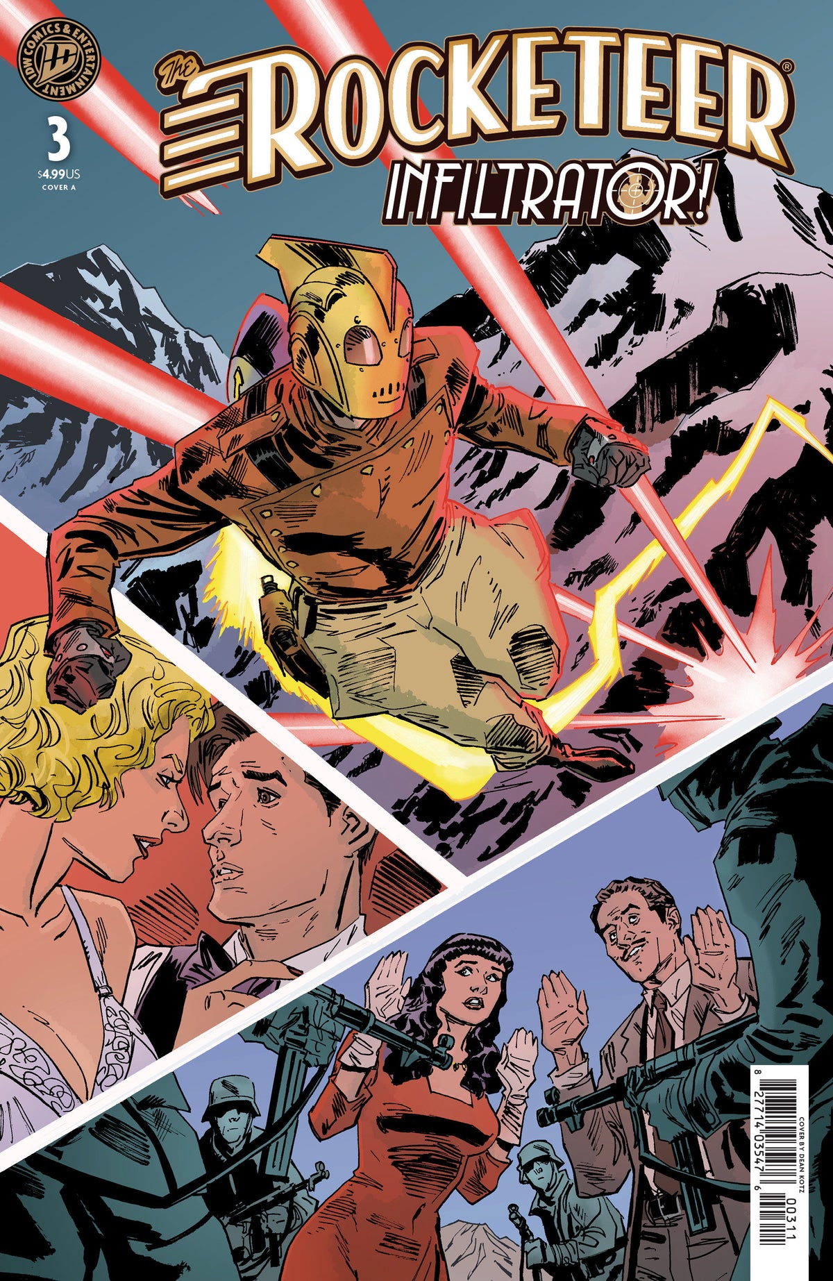 The Rocketeer: Infiltrator! #3 Cover A (Kotz) (NM)