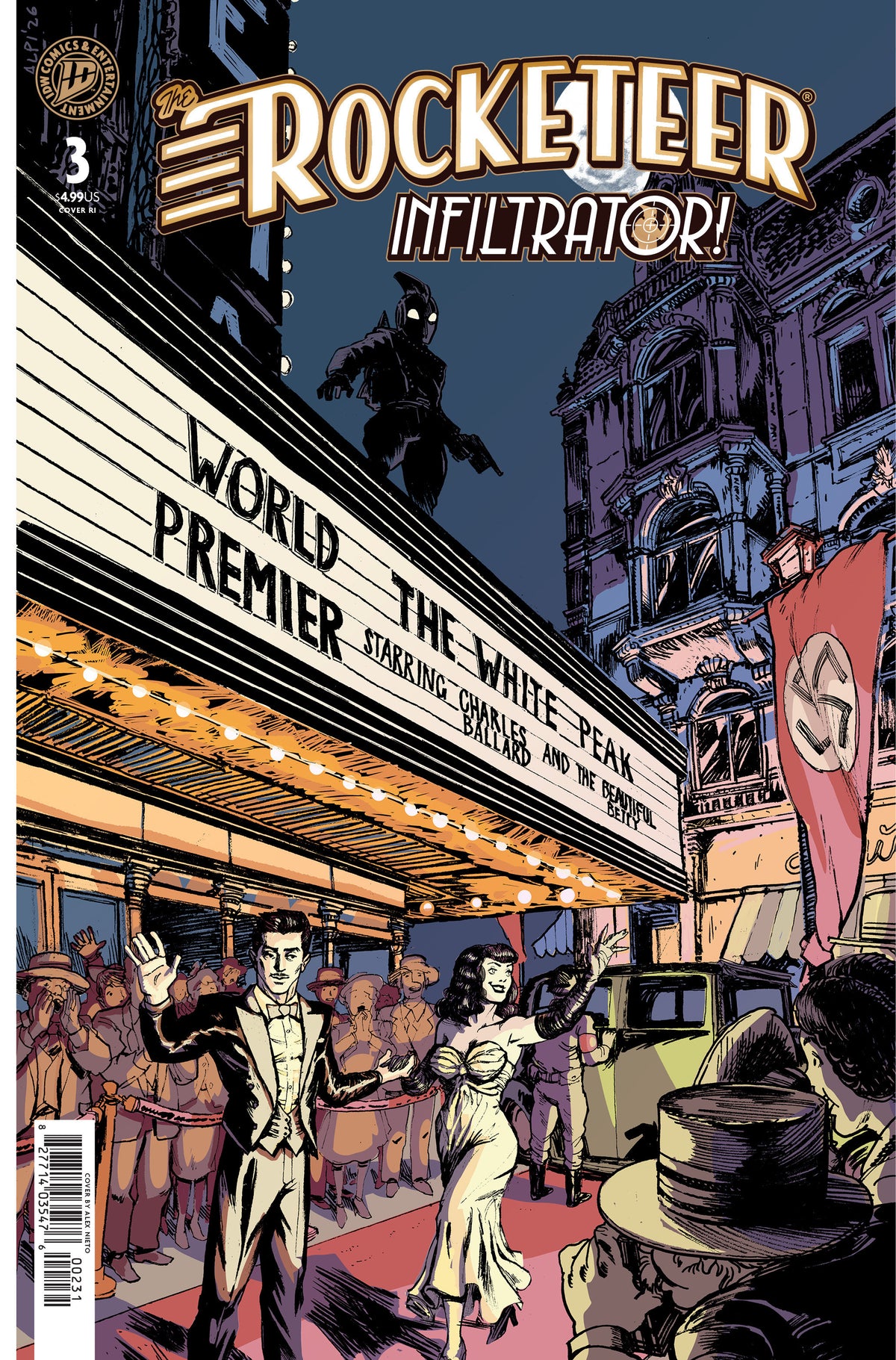 The Rocketeer: Infiltrator! #3 1:10 Variant (Alpi) (NM)