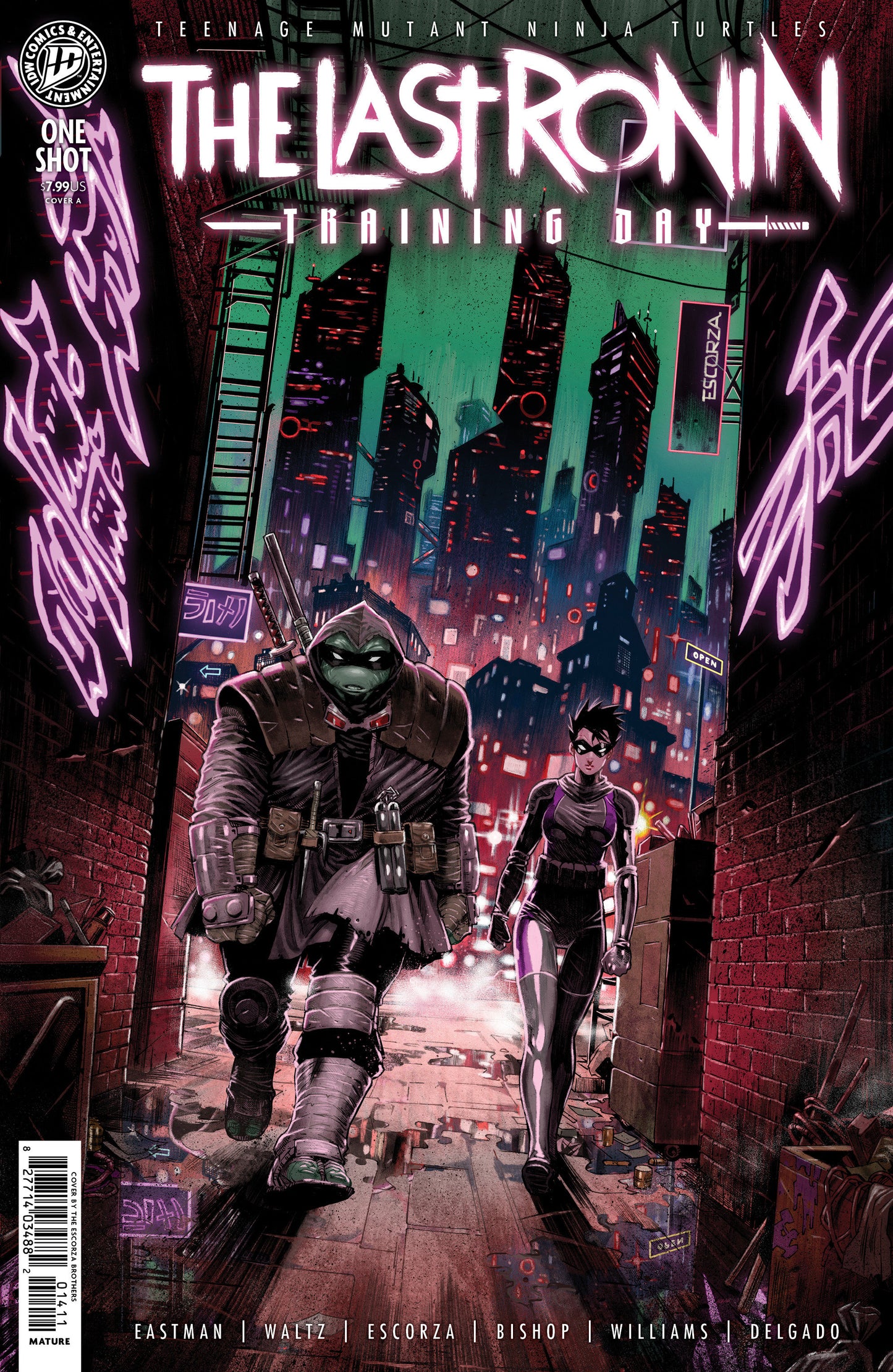 Teenage Mutant Ninja Turtles: The Last Ronin Training Day Cover A (Escorza Brothers) (NM)
