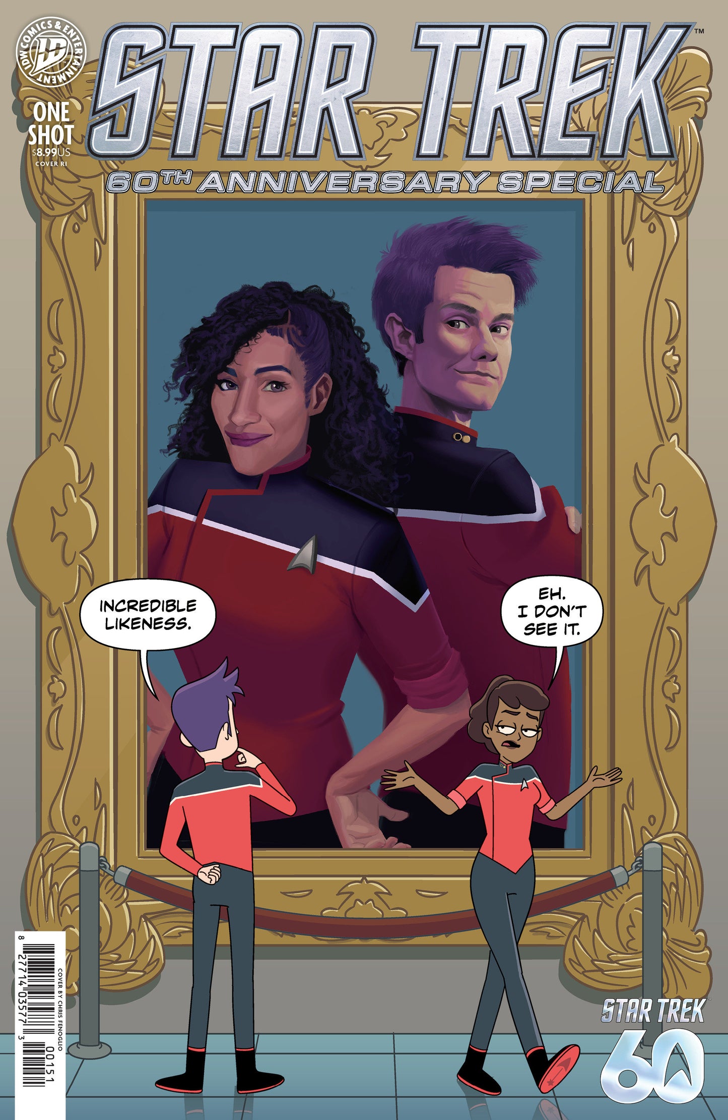 Star Trek: 60th Anniversary Special 1:15 Variant (Fenoglio) (NM)