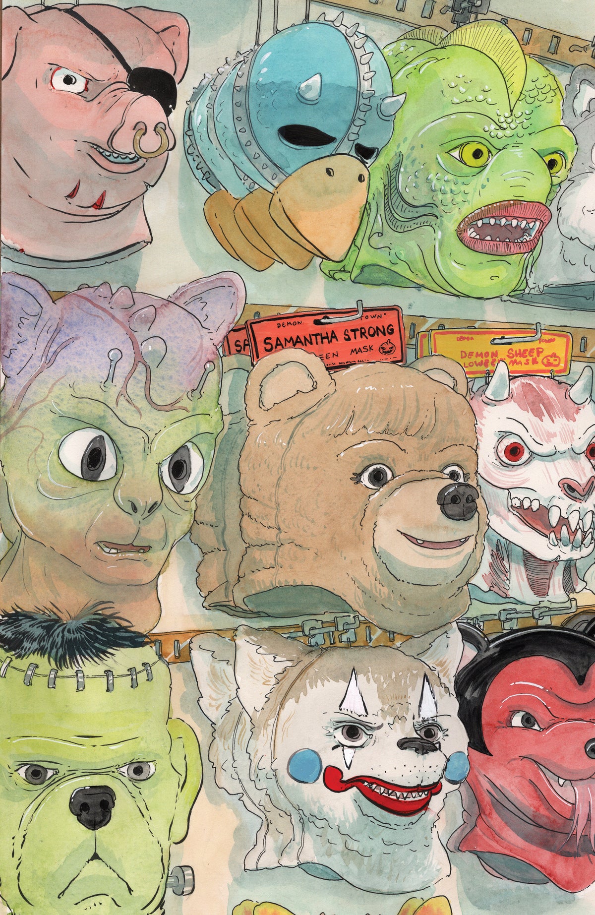 Beneath The Trees Where Nobody Sees Halloween Special 1:25 Variant (Horvath Full Art) (NM)