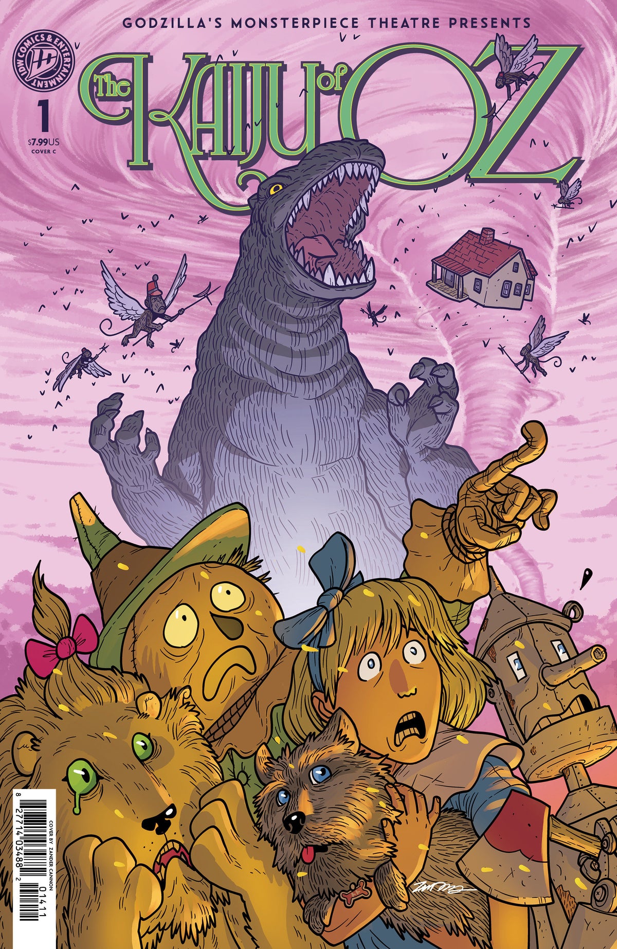 Godzilla’s Monsterpiece Theatre Presents: The Kaiju Of Oz Variant C (Cannon) (NM)