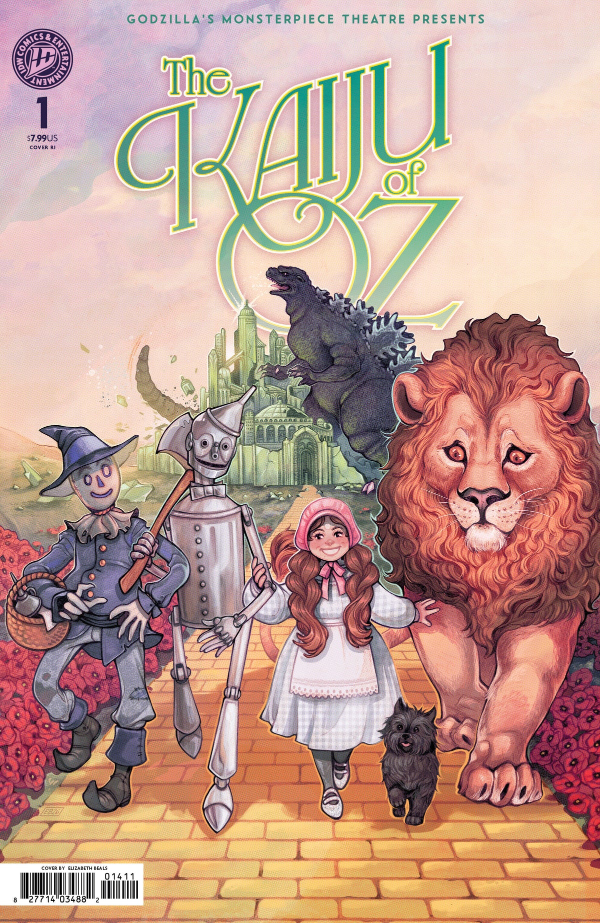 Godzilla’s Monsterpiece Theatre Presents: The Kaiju Of Oz 1:10 Variant (Beals) (NM)