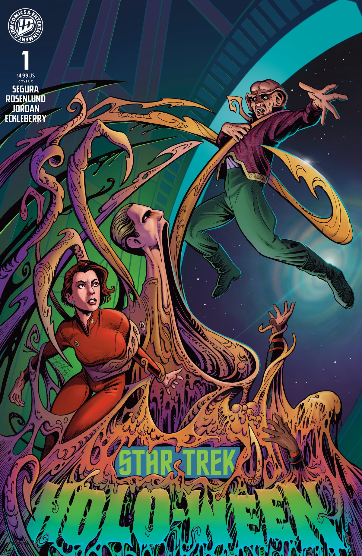 Star Trek: Holo Ween II #1 Variant C (Price Idw Goes Dark Variant) (NM)