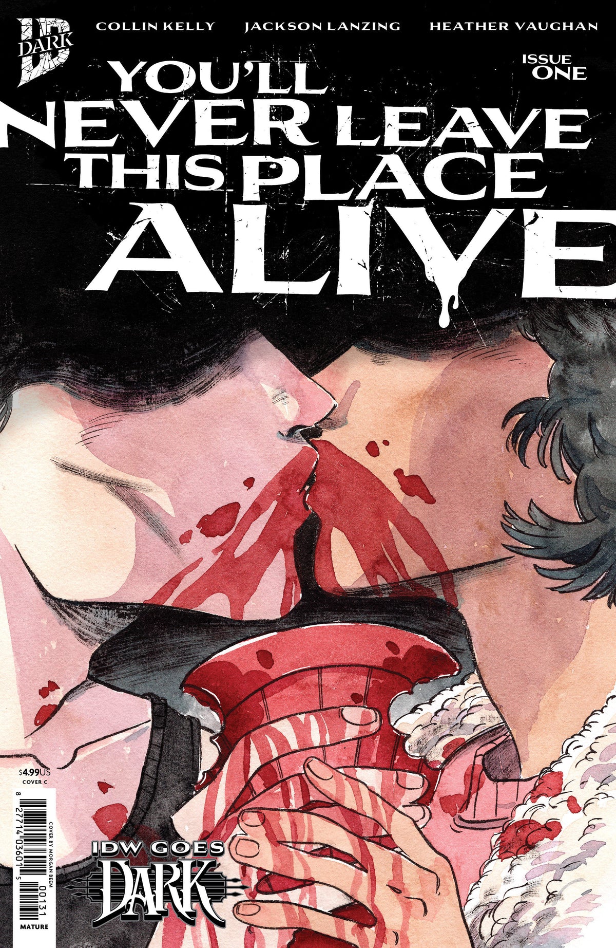 You'll Never Leave This Place Alive #1 Variant C (Beem Idw Goes Dark Variant) (NM)