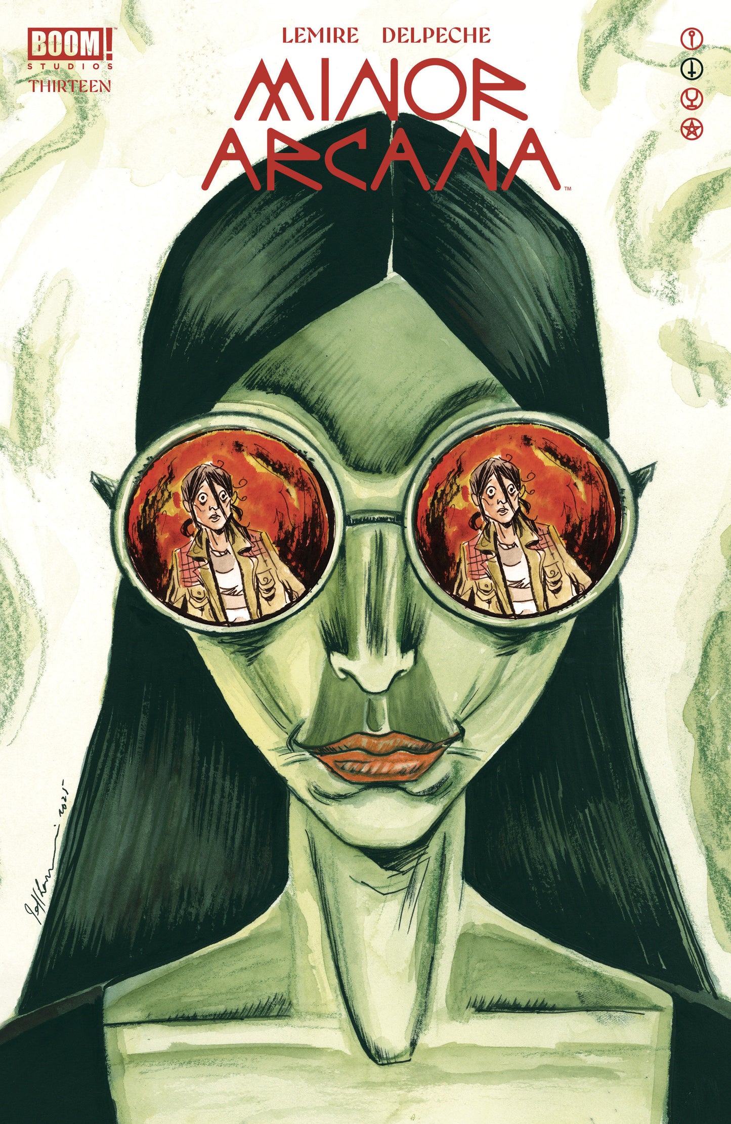 Minor Arcana #13 A Main (Dressed, Lemire) (NM)