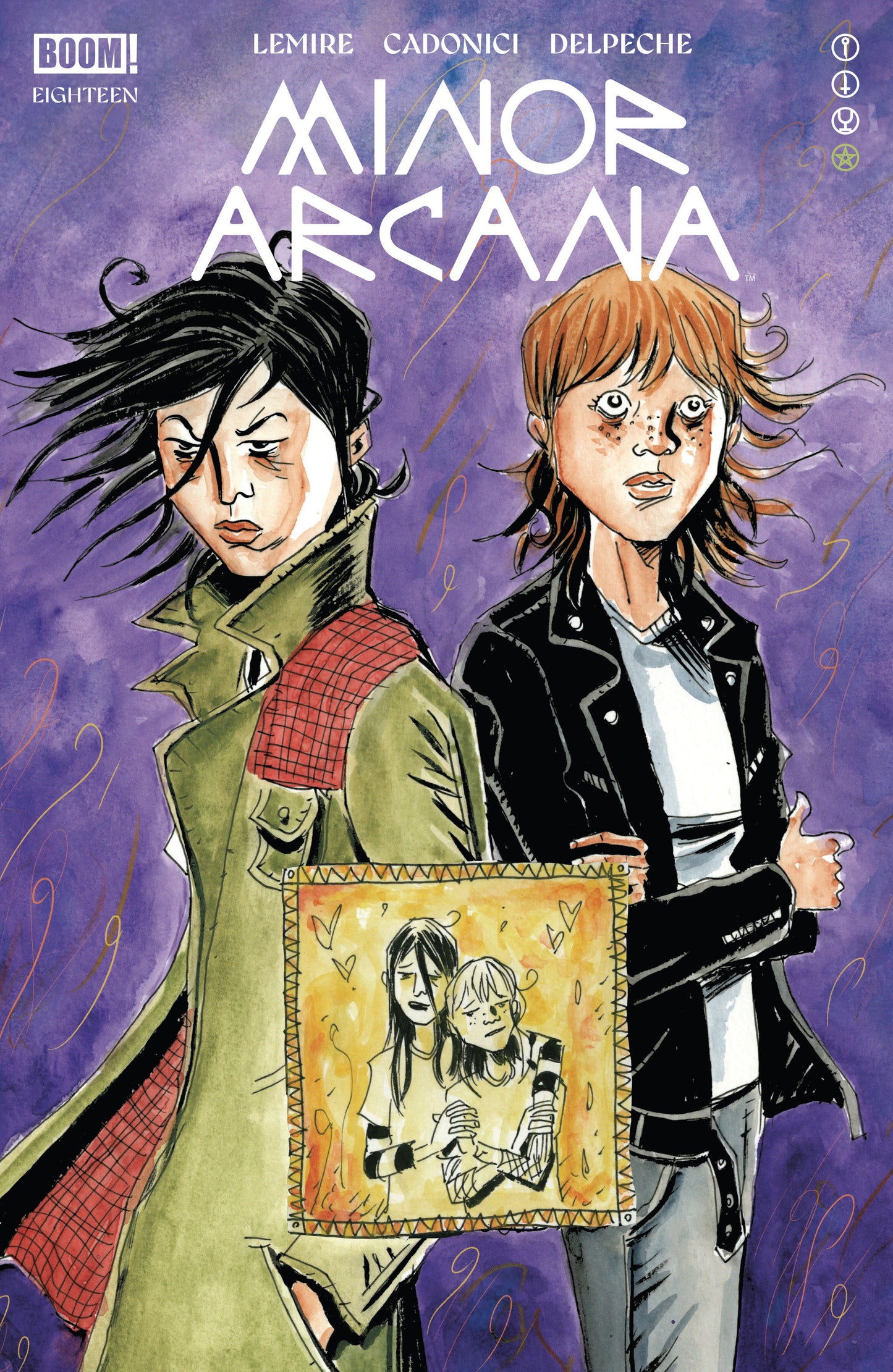 Minor Arcana #18 A Main (Dressed, Lemire) (NM)