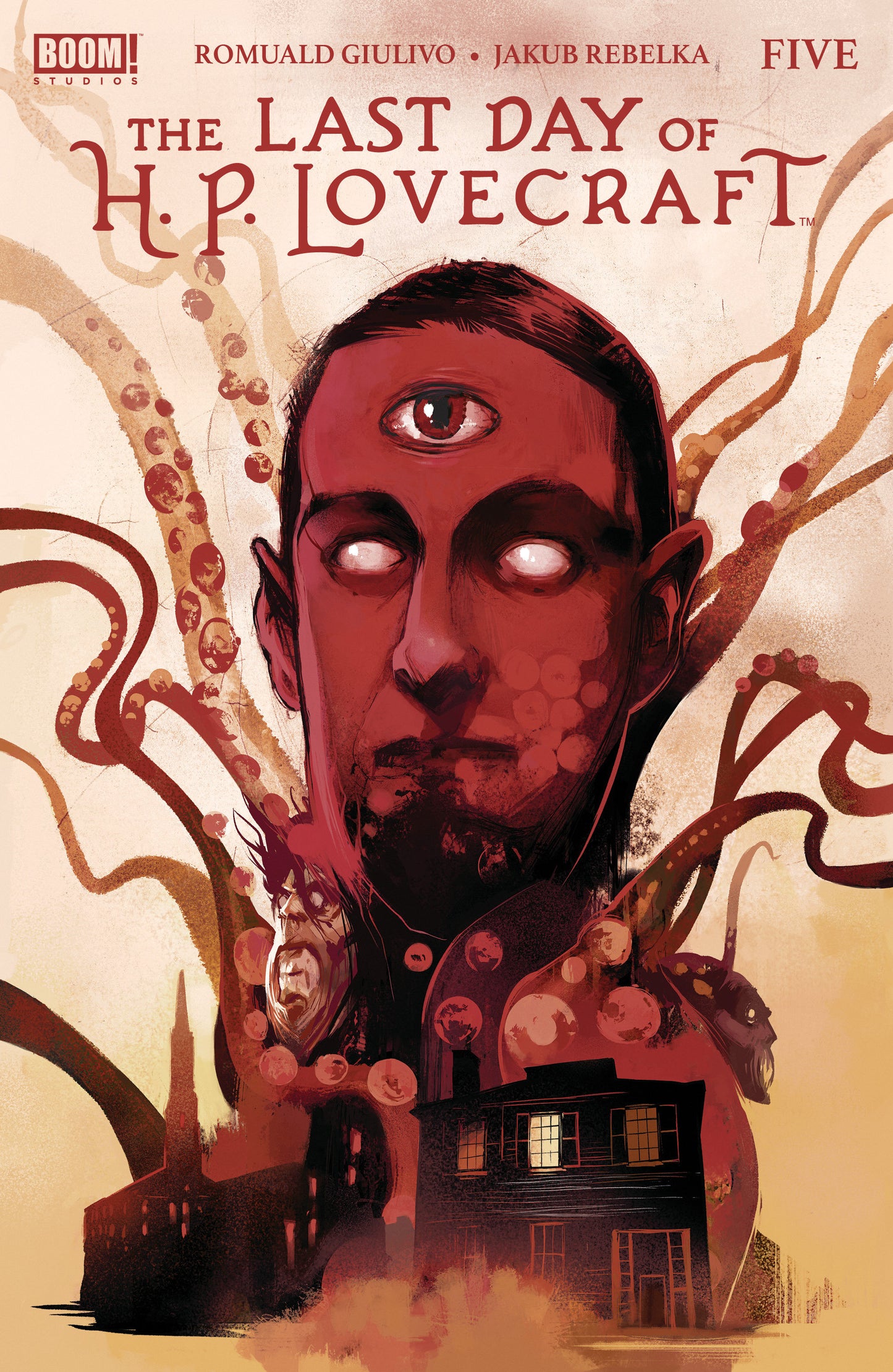 The Last Day Of H.P. Lovecraft #5 B Variant (Dressed, Del Hoyo) (NM)