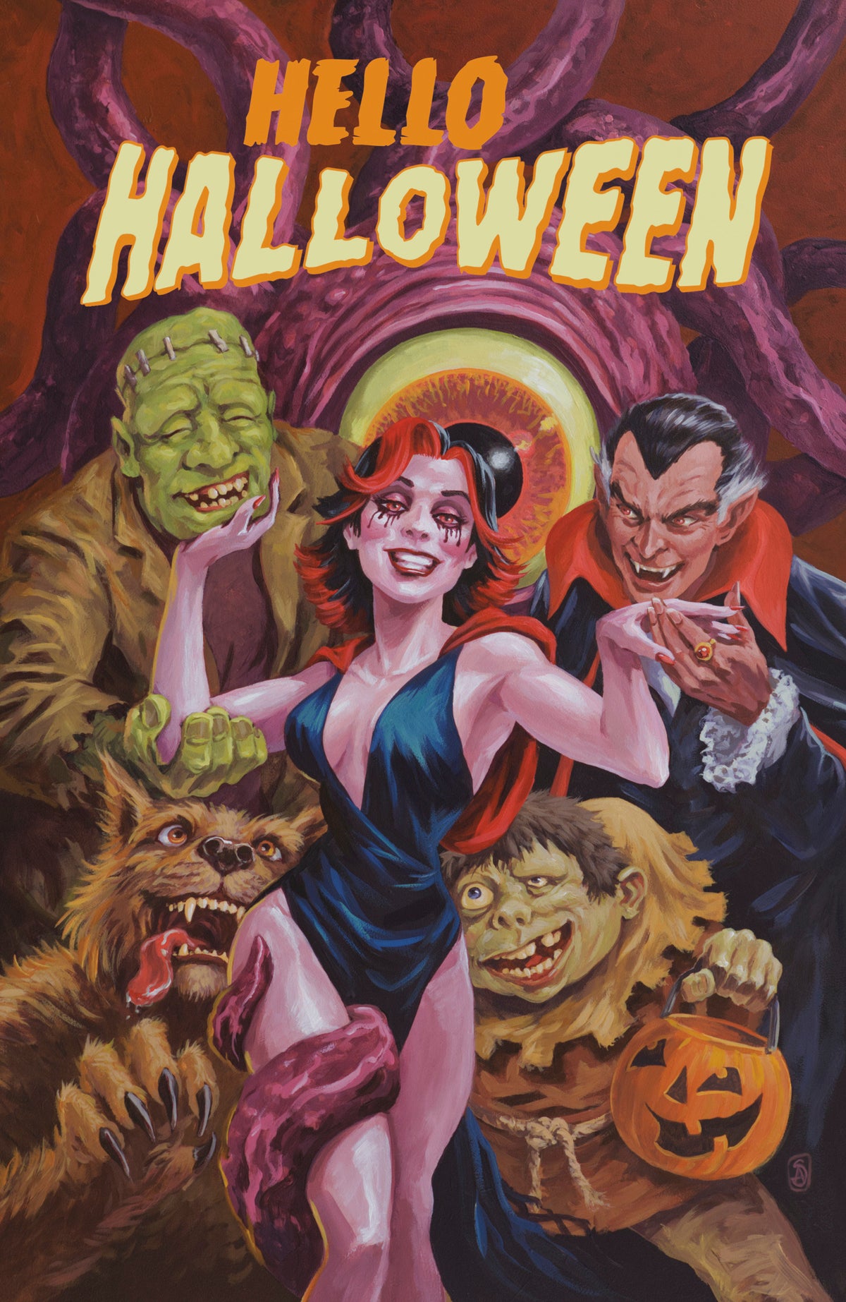 Hello Halloween #2 C Variant (Full Art, Andrade) (NM)