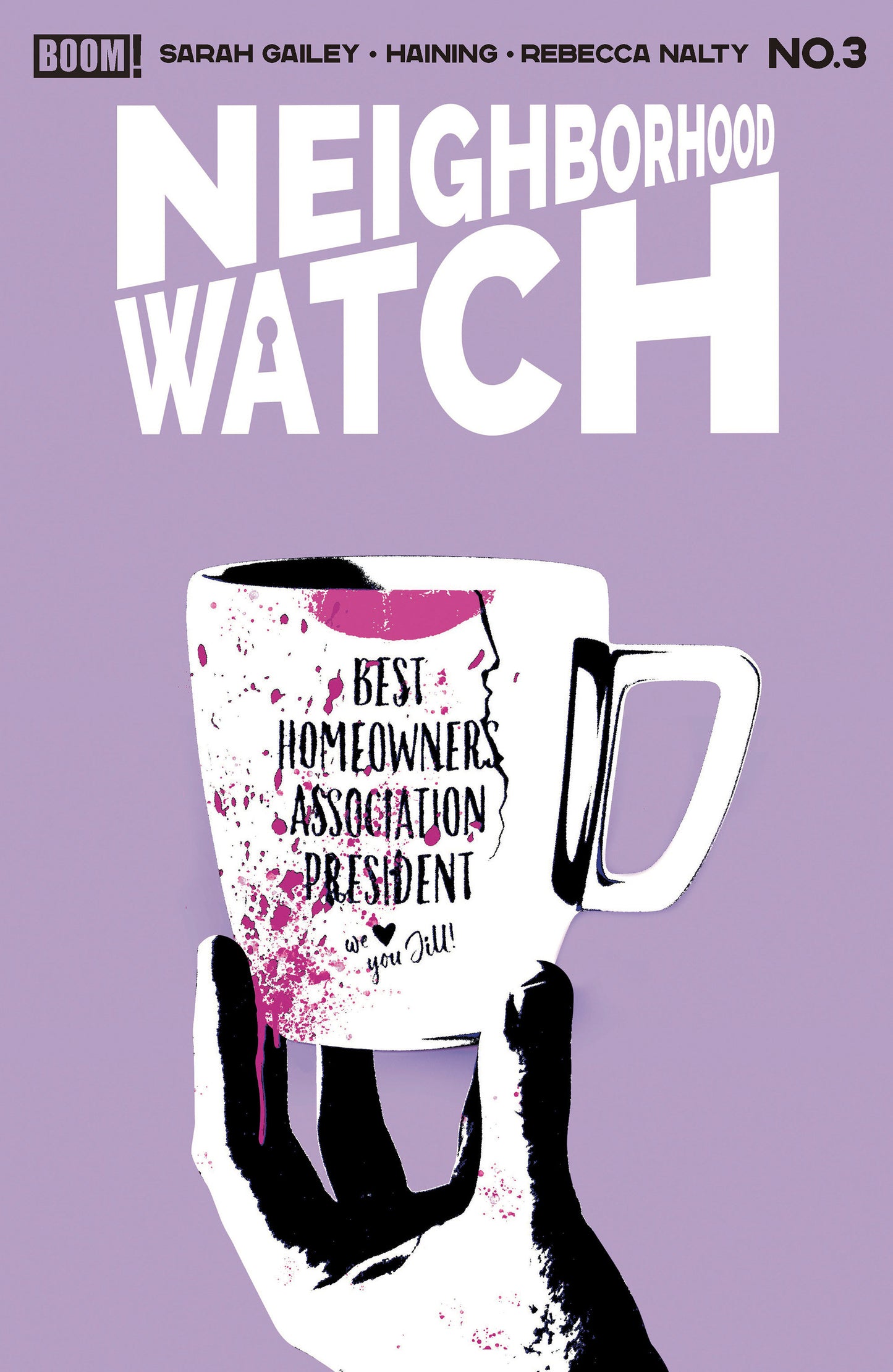 Neighborhood Watch #3 B Variant (Dressed, Carey) (NM)