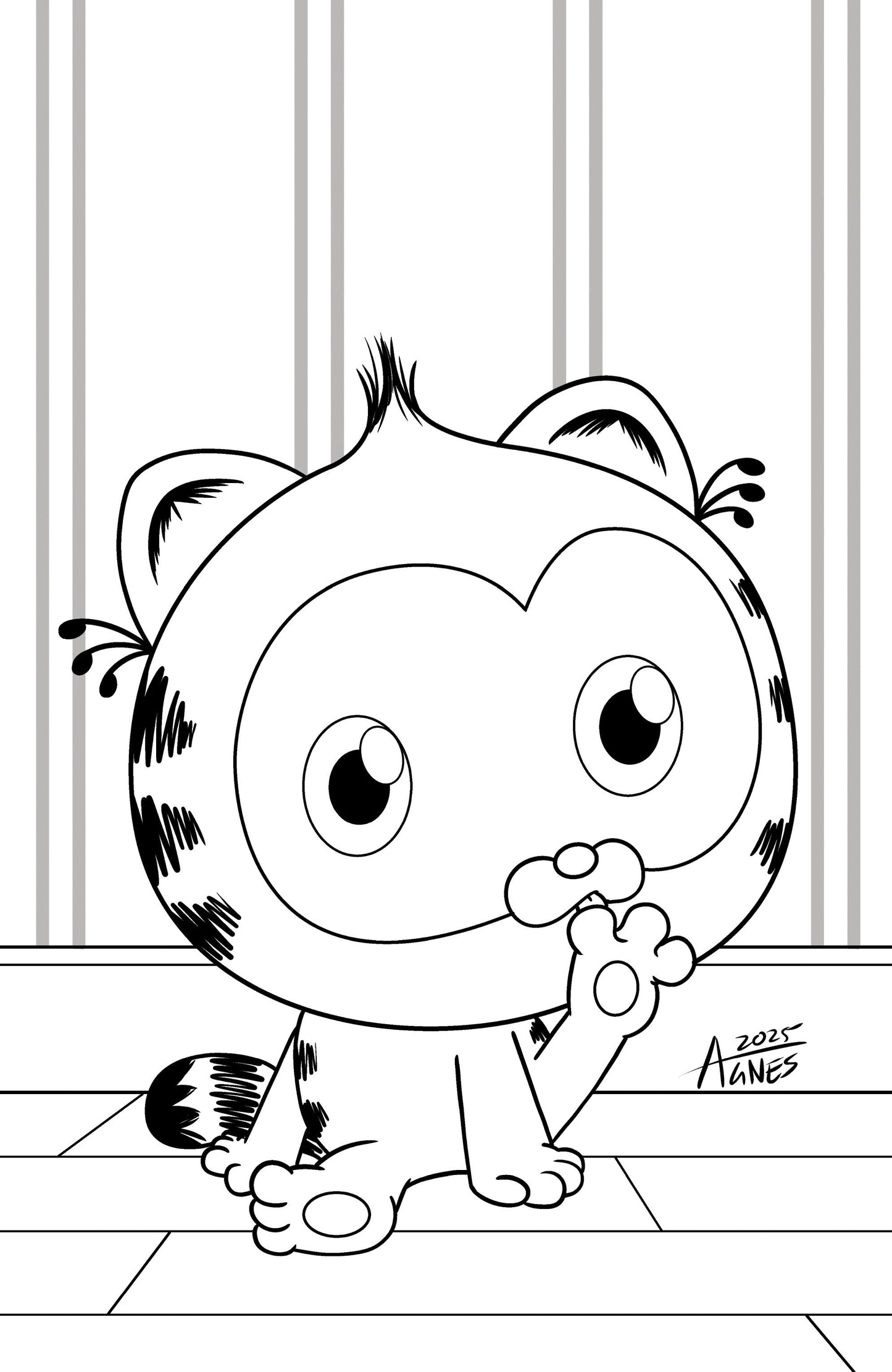 Baby Garfield #1 E 1:10 Variant Edition (Full Art, Garbowska) (NM)