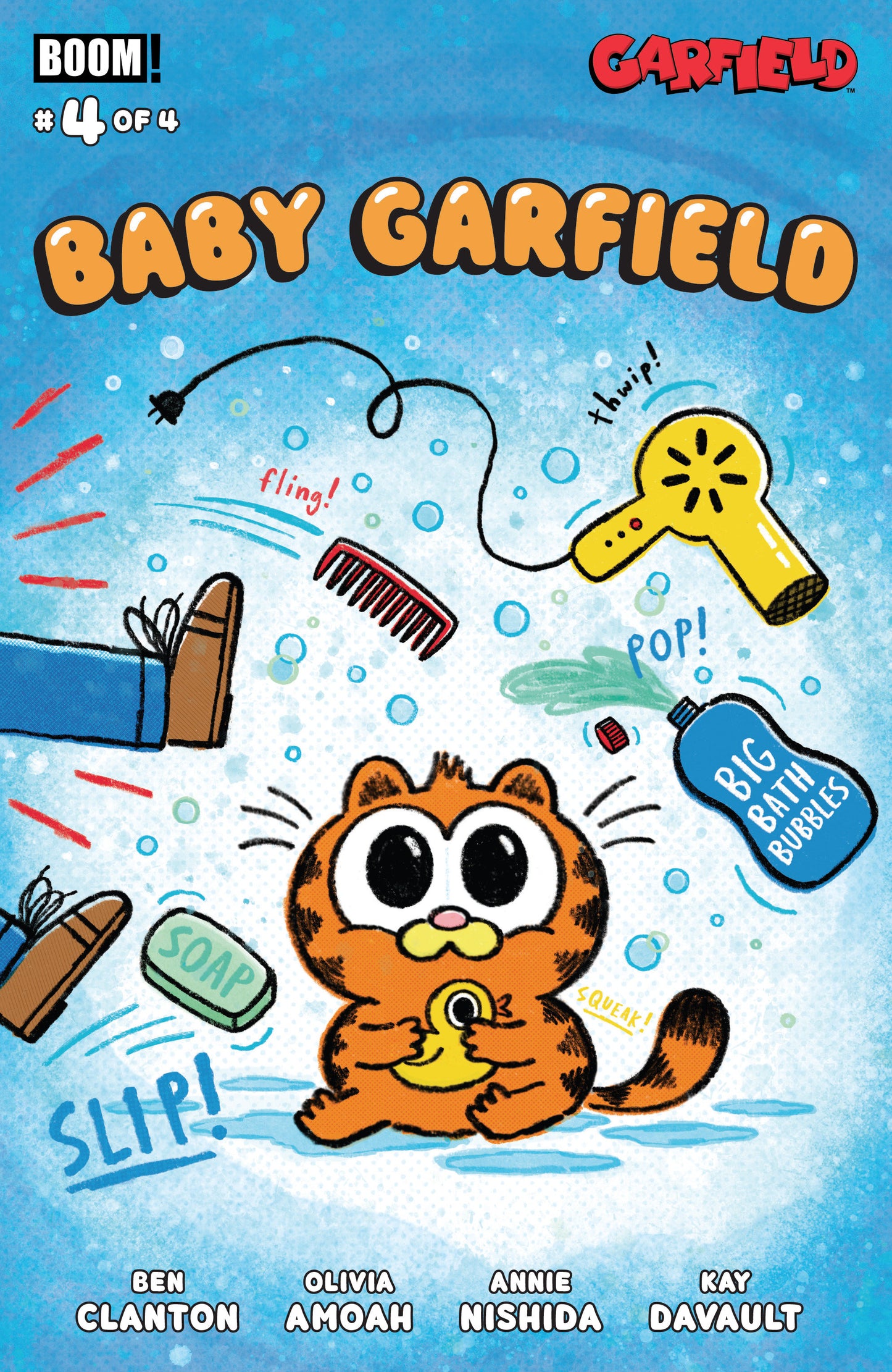 Baby Garfield #4 B Variant (Dressed, Clanton) (NM)