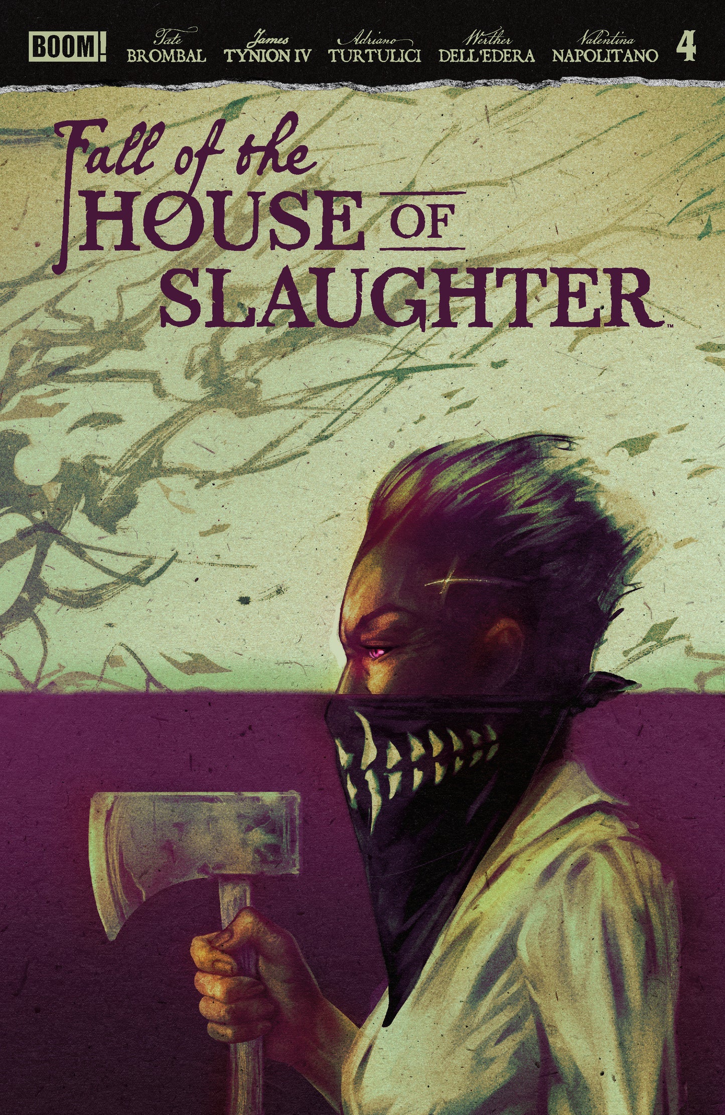 Fall Of The House Of Slaughter #4 A Main (Dressed, Connelly) (NM)