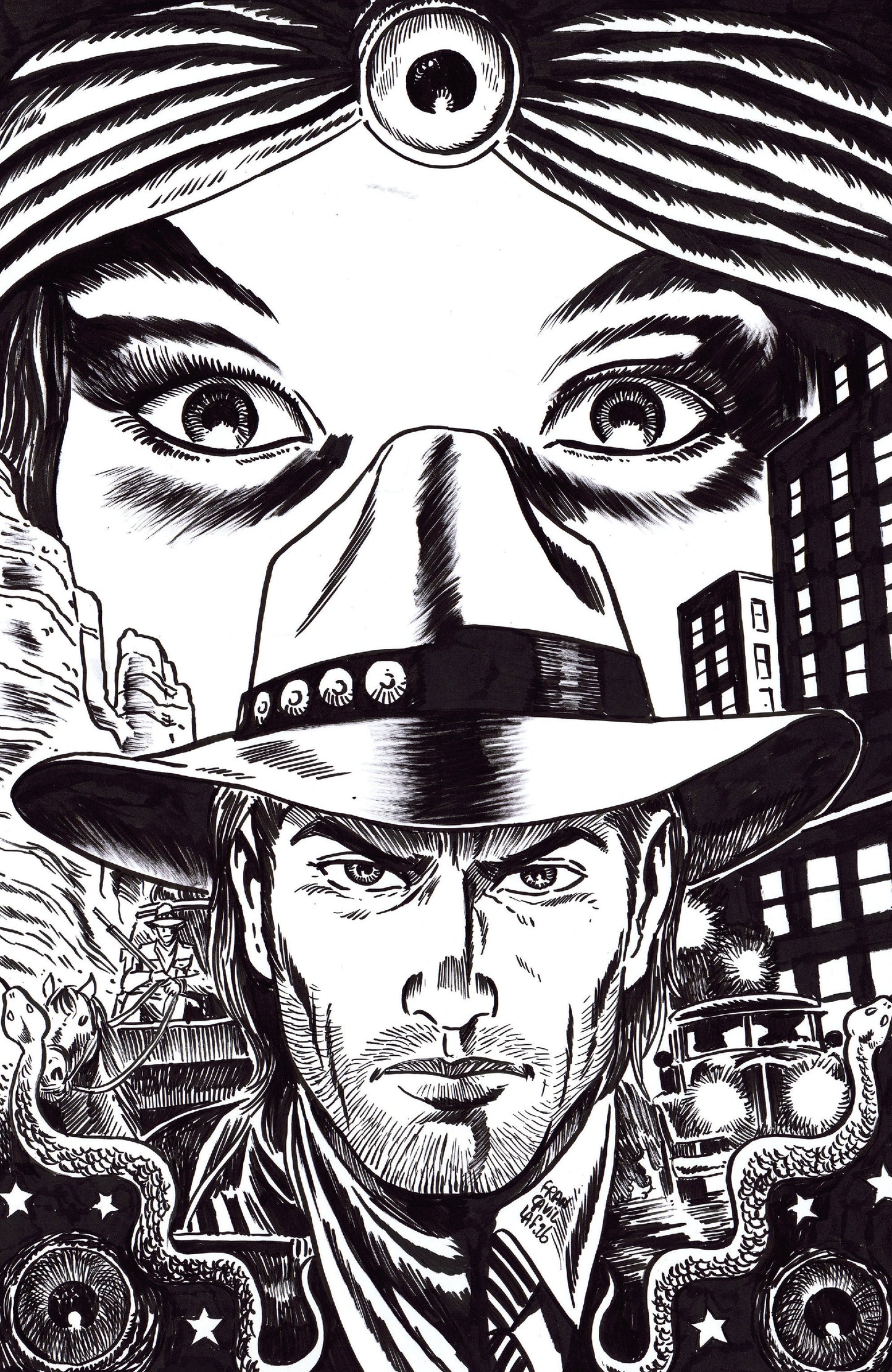 The Life And Death Of Lucas Dreamwalker #1 E Unlimited Variant (Full Art, Francavilla) (NM)