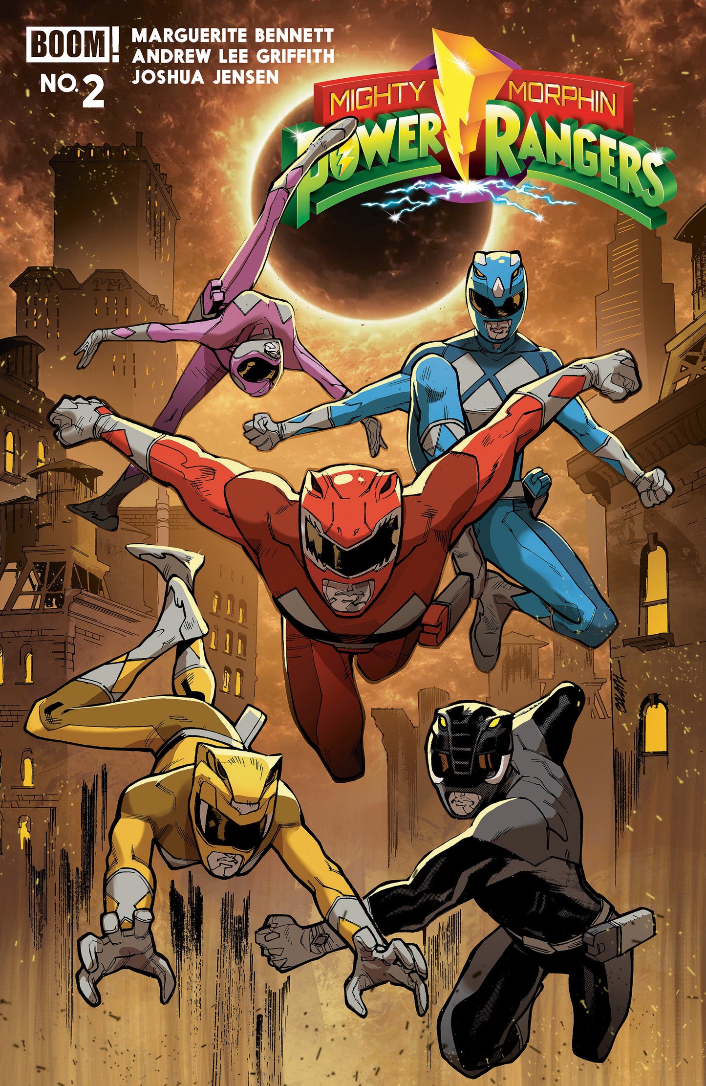 Mighty Morphin Power Rangers (2026) #2 A Main (Dressed, Balám) (NM)