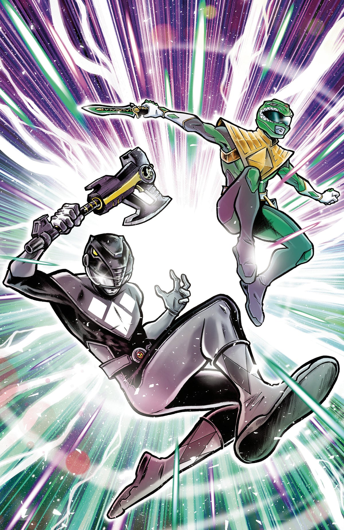 Mighty Morphin Power Rangers (2026) #5 E Foil Variant (Full Art, Foil, Di Gianfelice) (NM)
