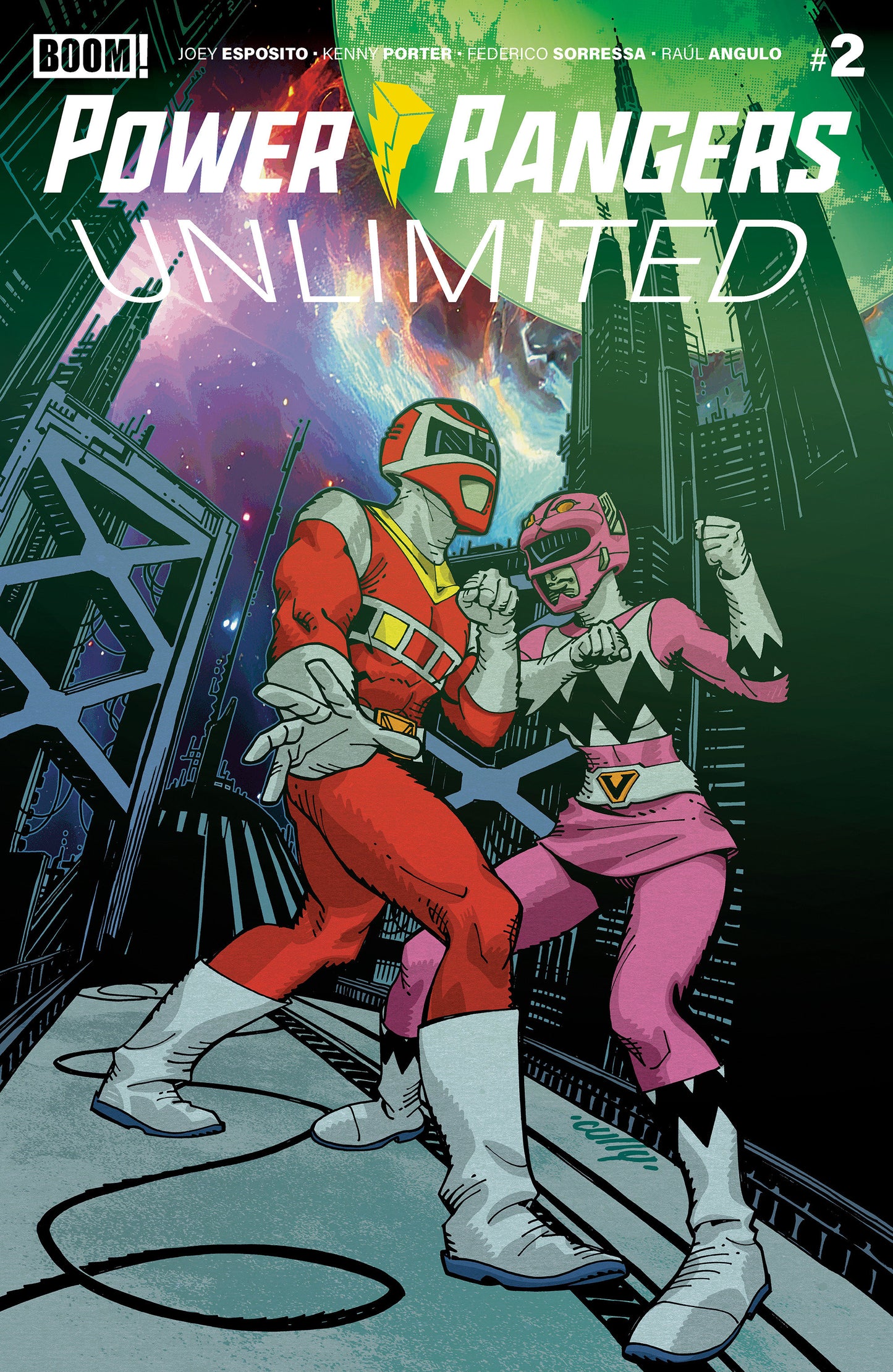 Power Rangers Unlimited #2 B Variant (Dressed, Hamner) (NM)