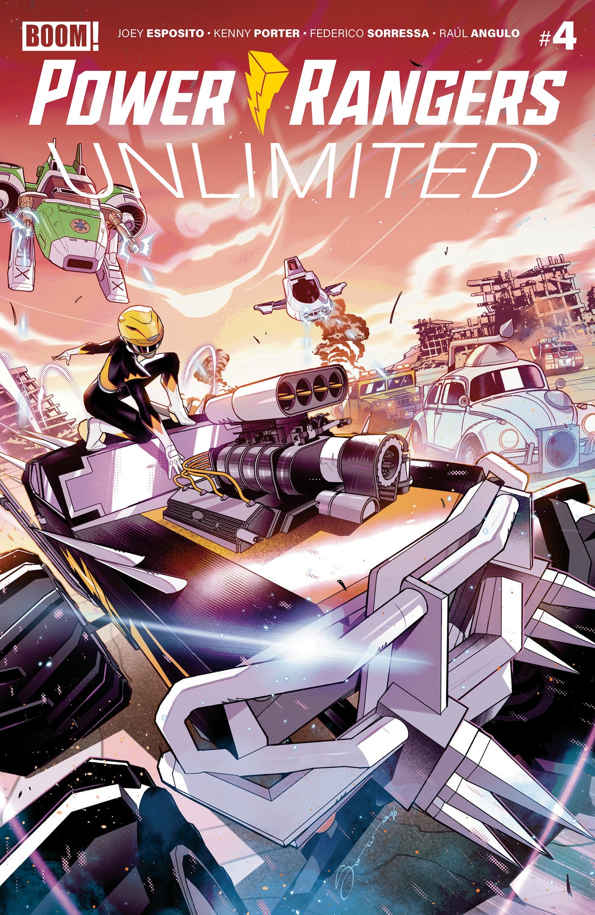 Power Rangers Unlimited #4 A Main (Dressed, Sorressa) (NM)