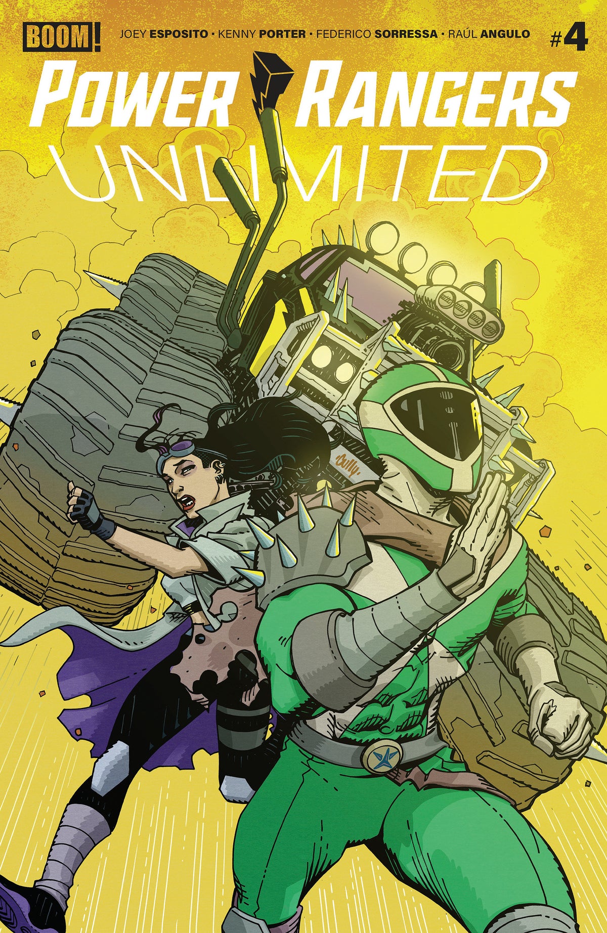 Power Rangers Unlimited #4 B Variant (Dressed, Hamner) (NM)