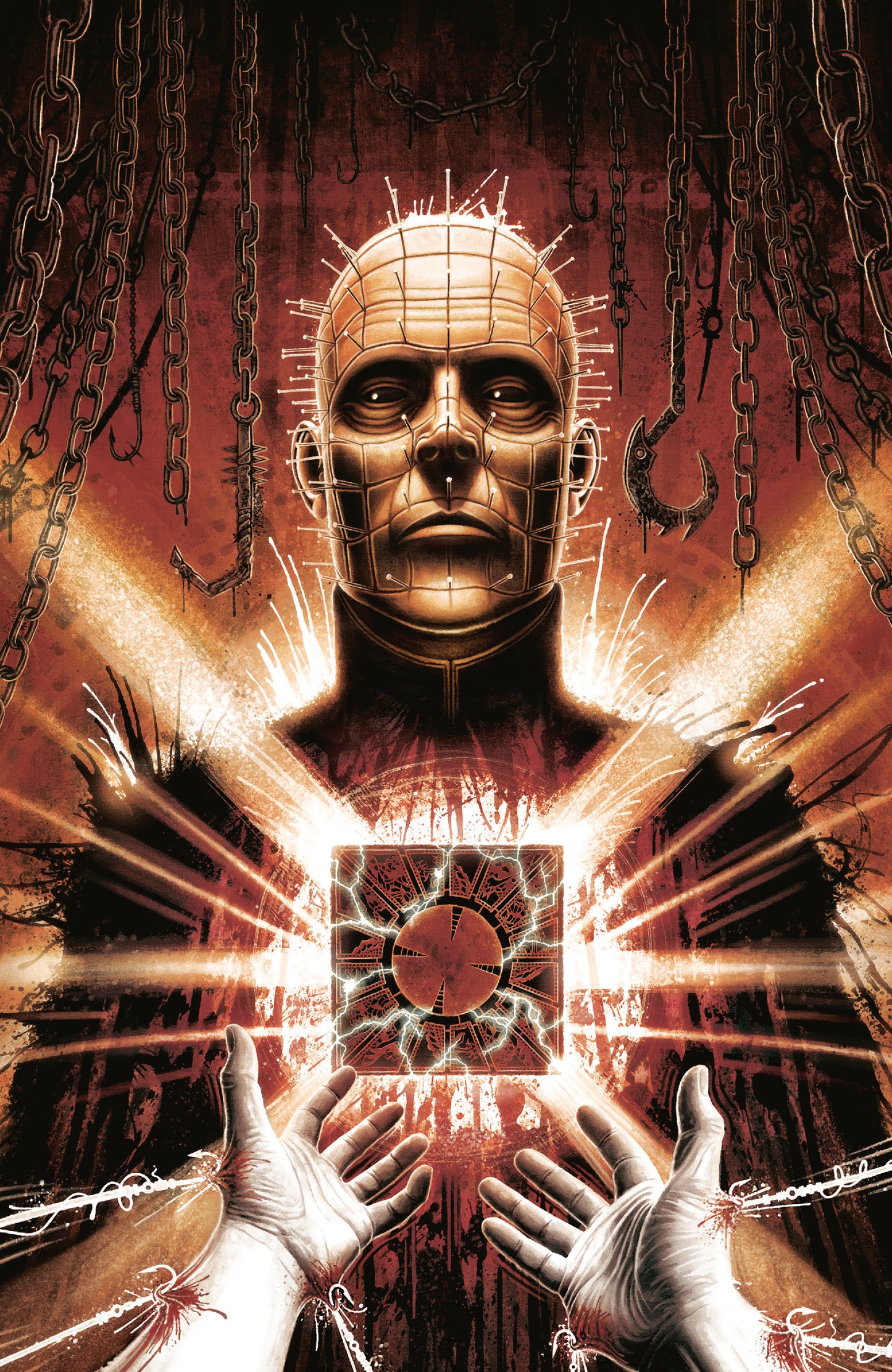 Hellraiser: Resurrections New Wounds #1 F Unlimited Variant (Full Art, Simpson) (NM)