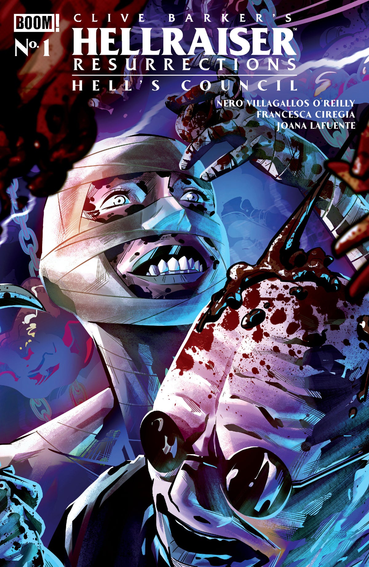 Hellraiser: Resurrections Hell's Council #1 B Variant (Dressed, Sabbatini) (NM)