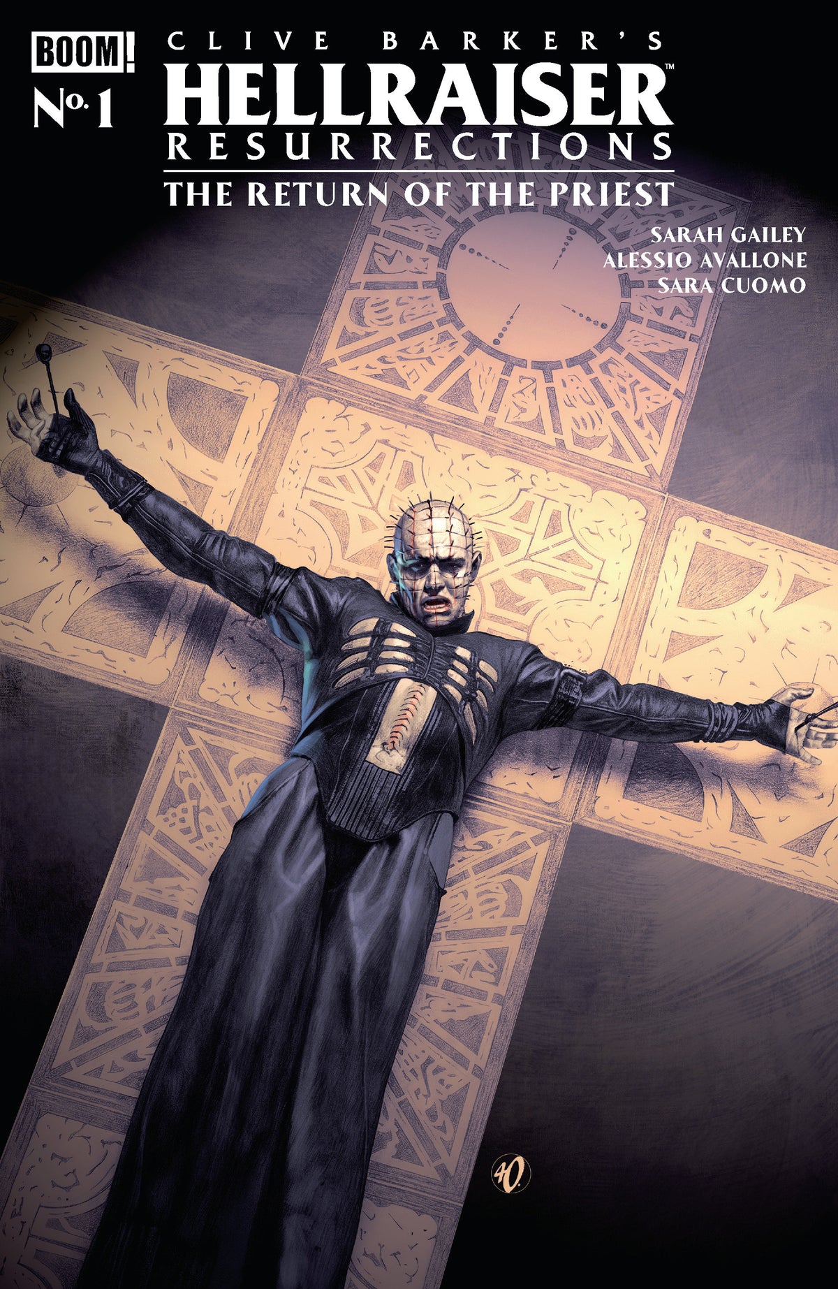 Hellraiser: Resurrections The Return Of The Priest #1 G Foc Reveal Variant (Dressed, Olivetti) (NM)