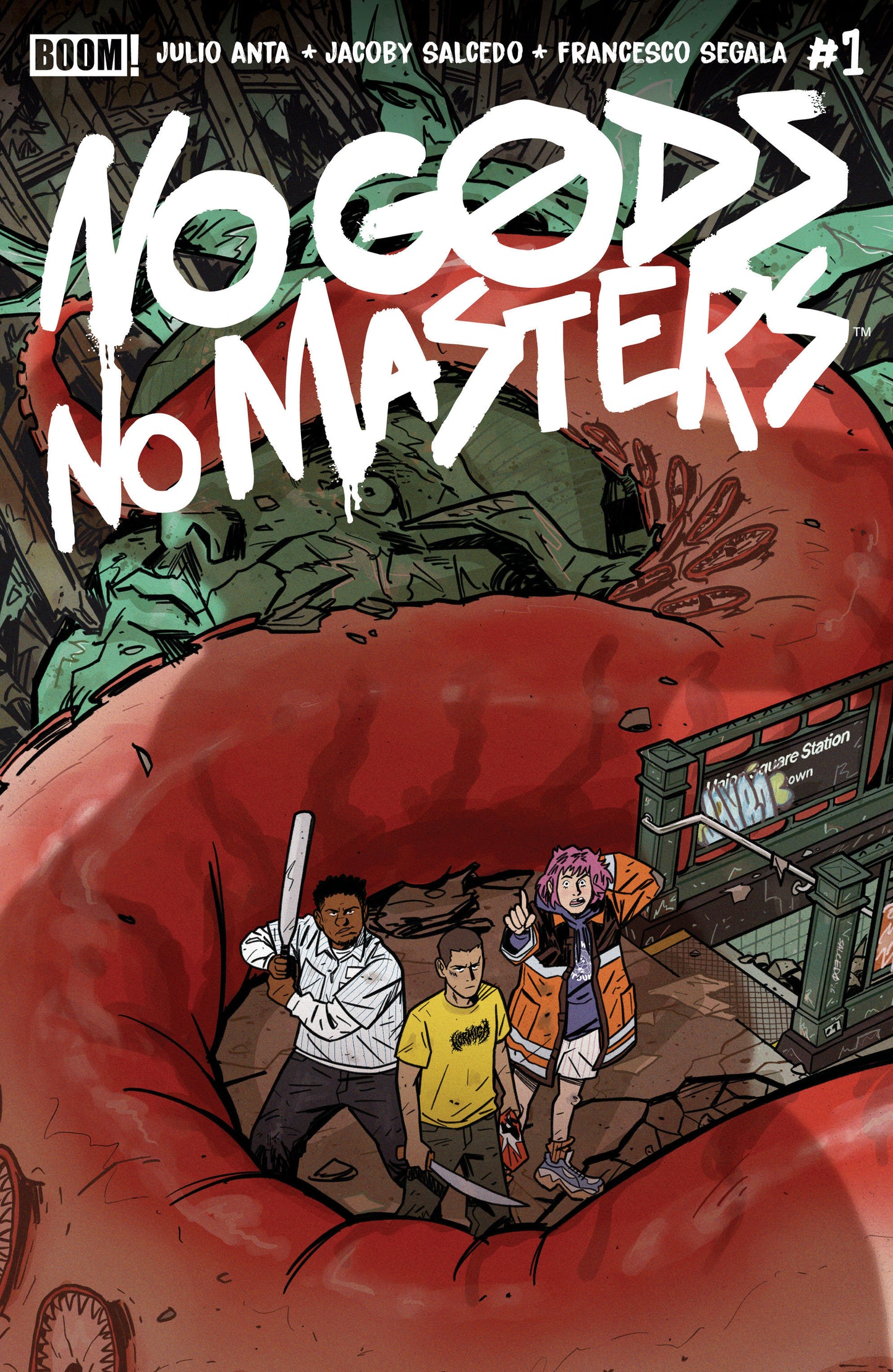No Gods, No Masters #1 A Main (Dressed, Salcedo) (NM)