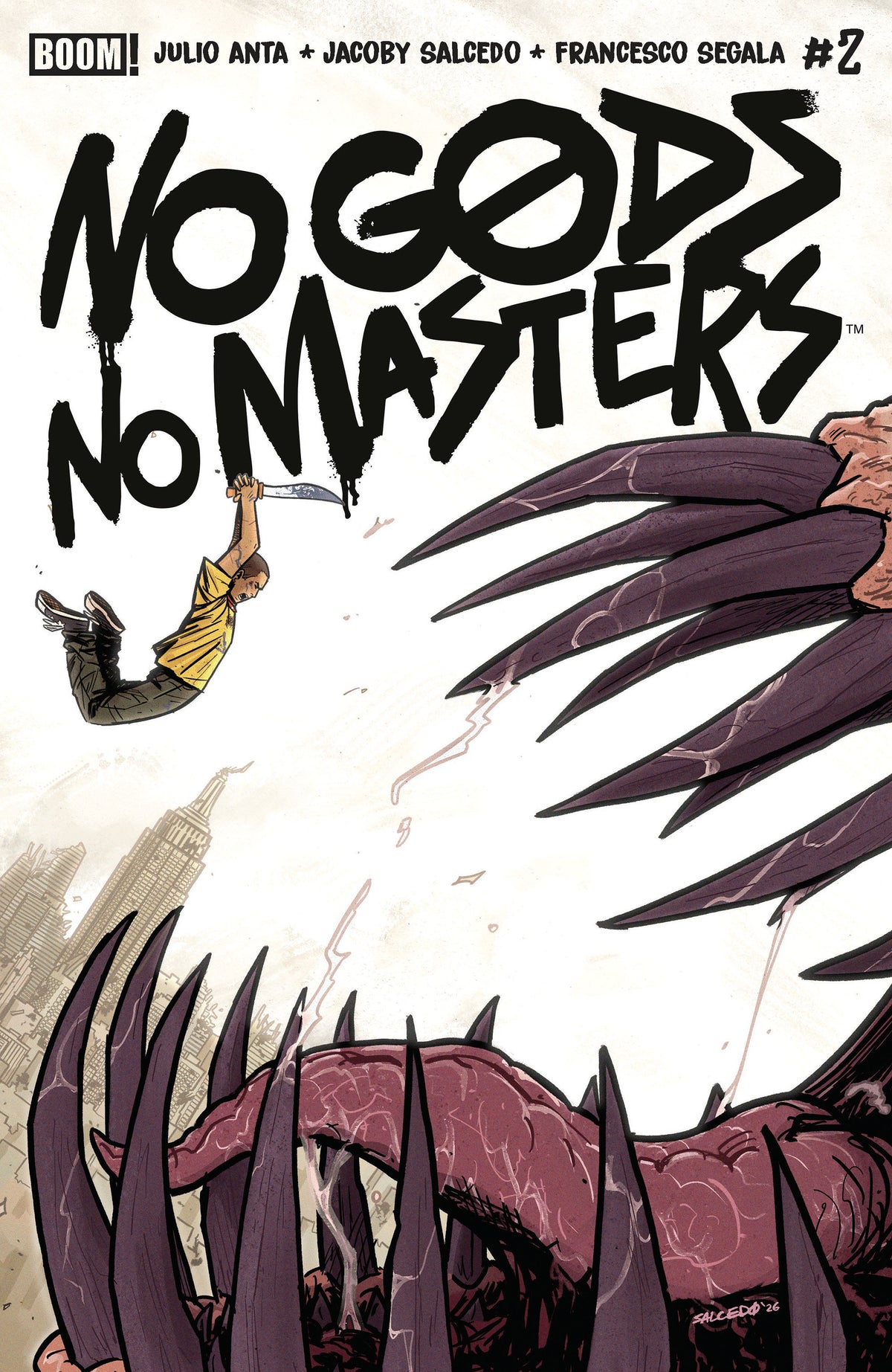 No Gods, No Masters #2 A Main (Dressed, Salcedo) (NM)