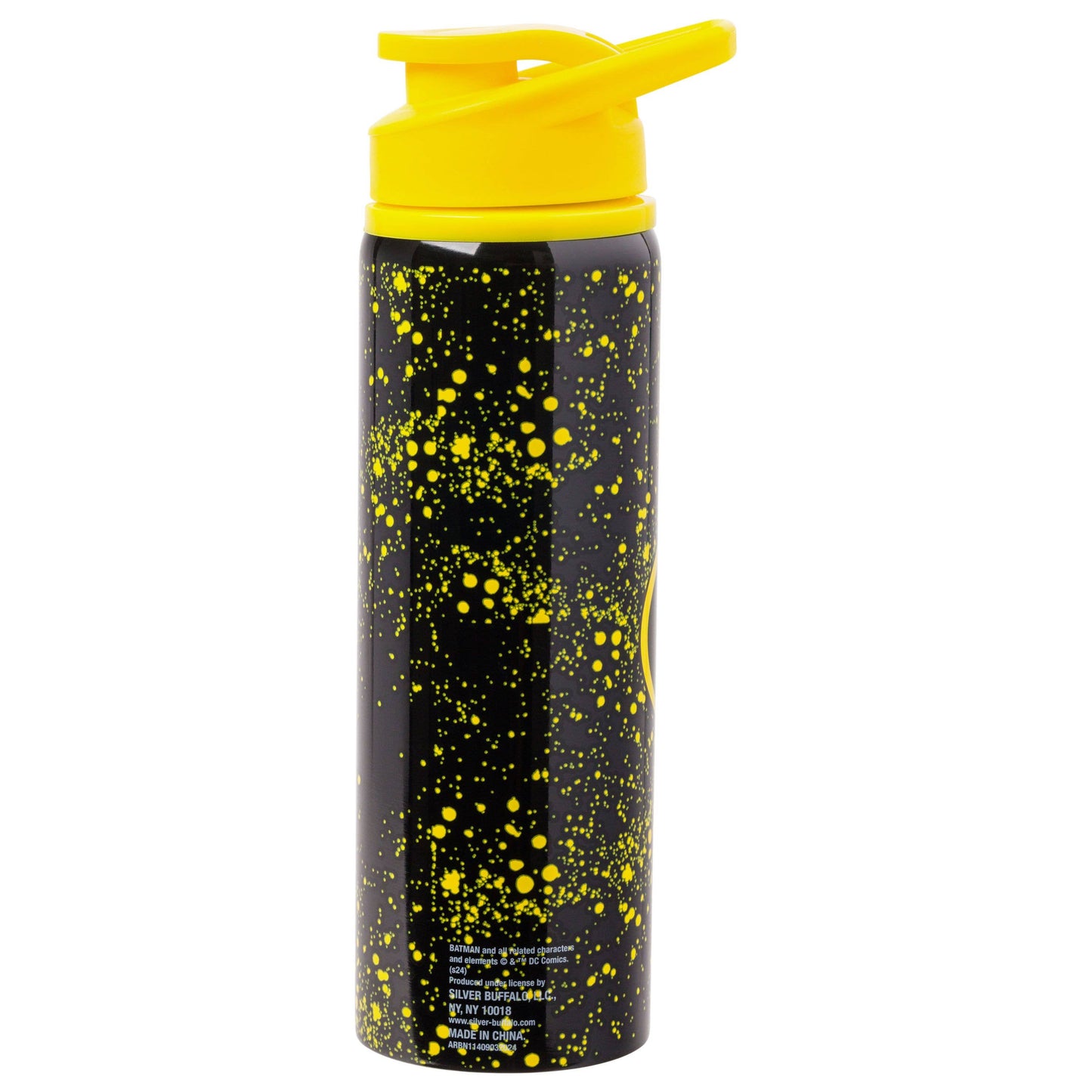 Batman Logo with Splatters 25oz Stainless Water Bottle