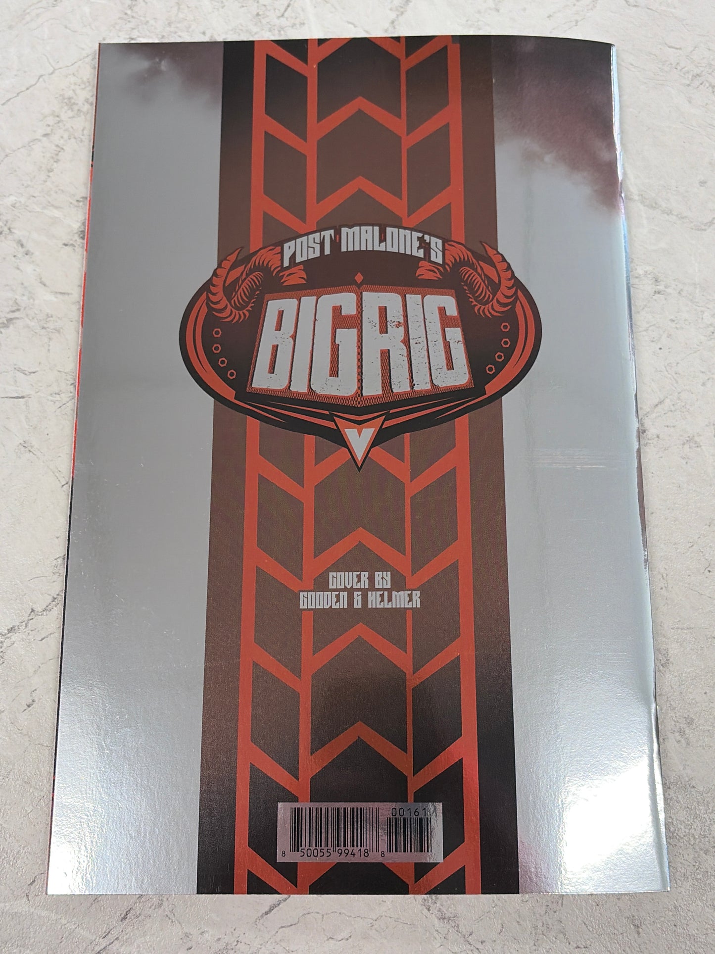 Post Malone's Big Rig #1 2nd Print Nathan Gooden Foil Variant (VFNM)