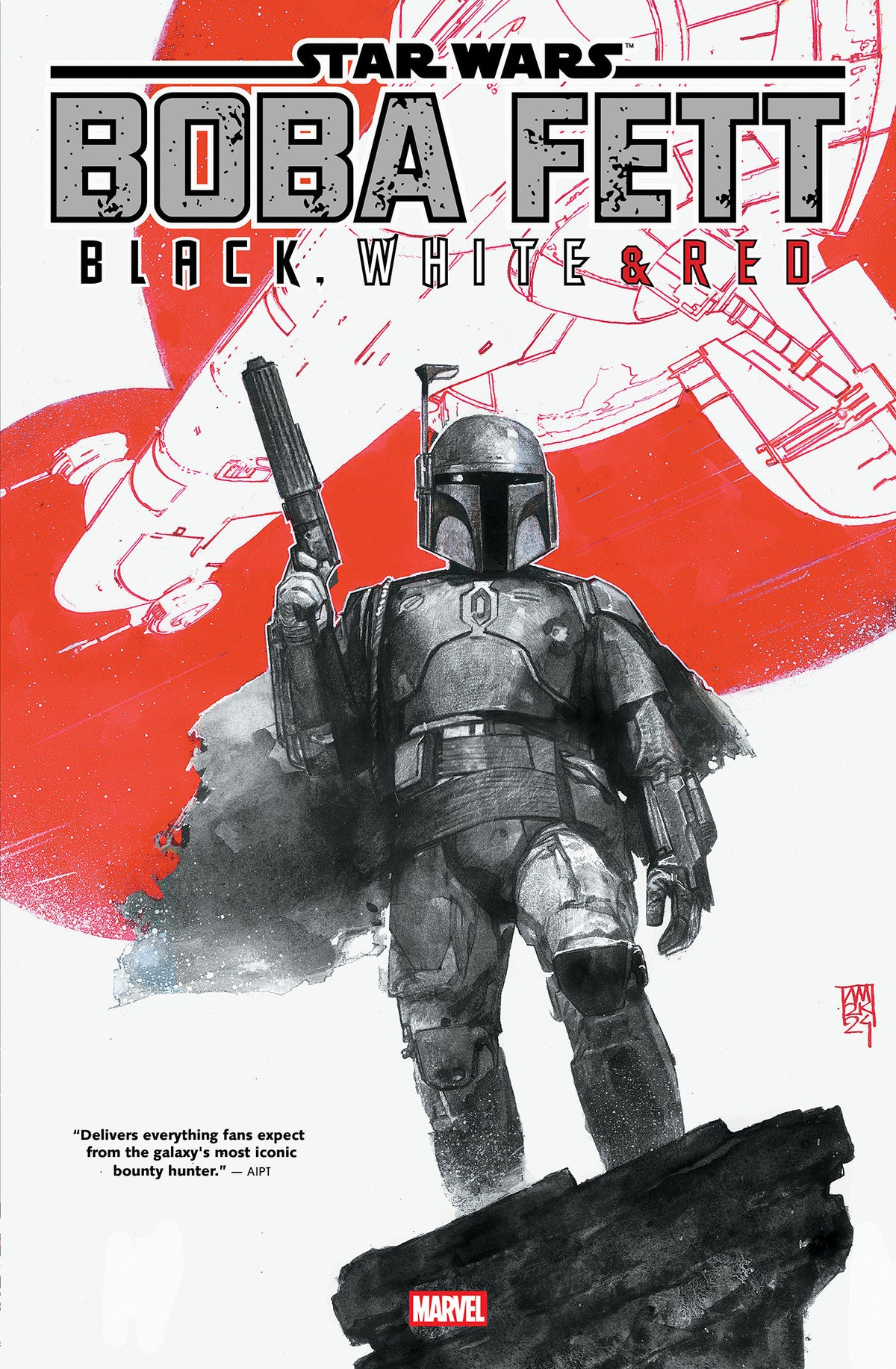 Star Wars: Boba Fett Black, White & Red Treasury Edition (NM)