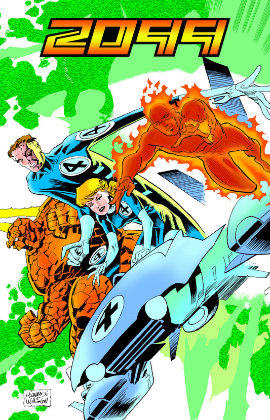 Fantastic Four Doom 2099 Omnibus Hardcover Leonardi Direct Market Variant (NM)