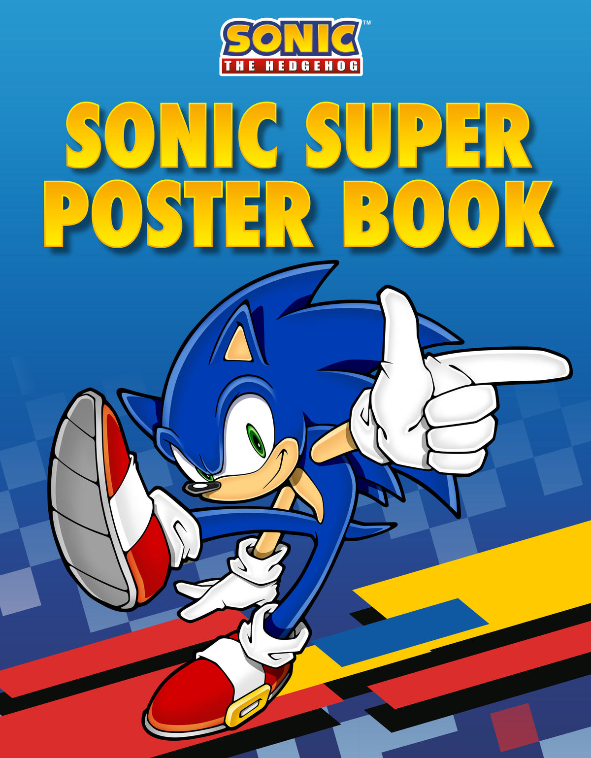 Sonic The Hedgehog: Sonic Super Poster Book (NM)